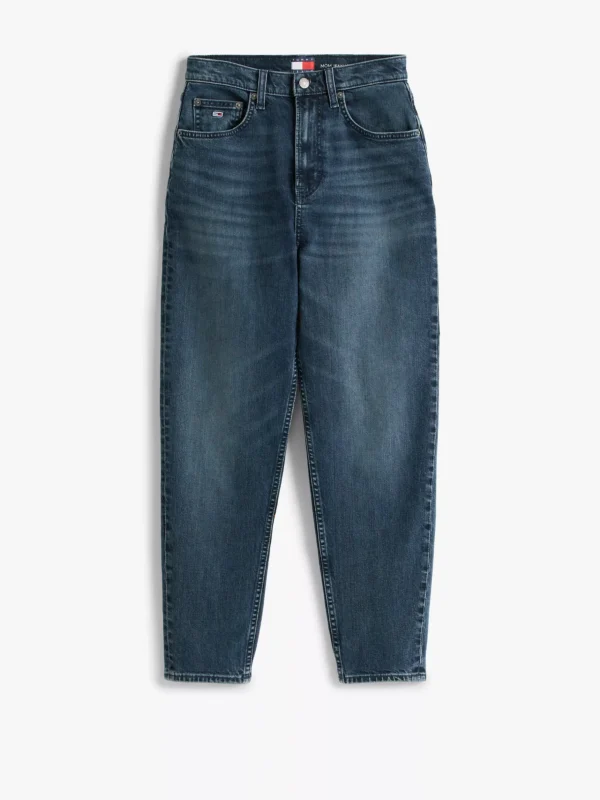 Tommy Hilfiger Tapered Mom Jeans mit ultrahohem Bund DENIM DARK Best Sale