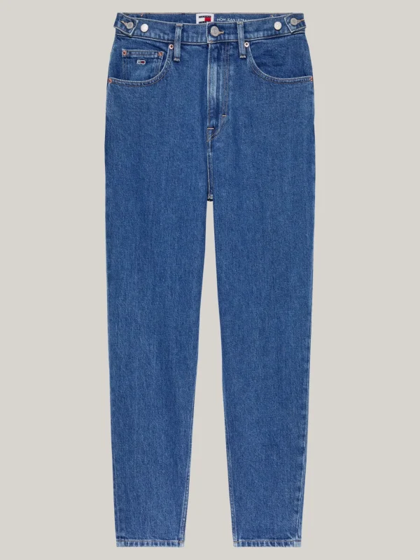 Tommy Hilfiger Tapered Mom Jeans mit ultrahohem Bund DENIM MEDIUM Hot