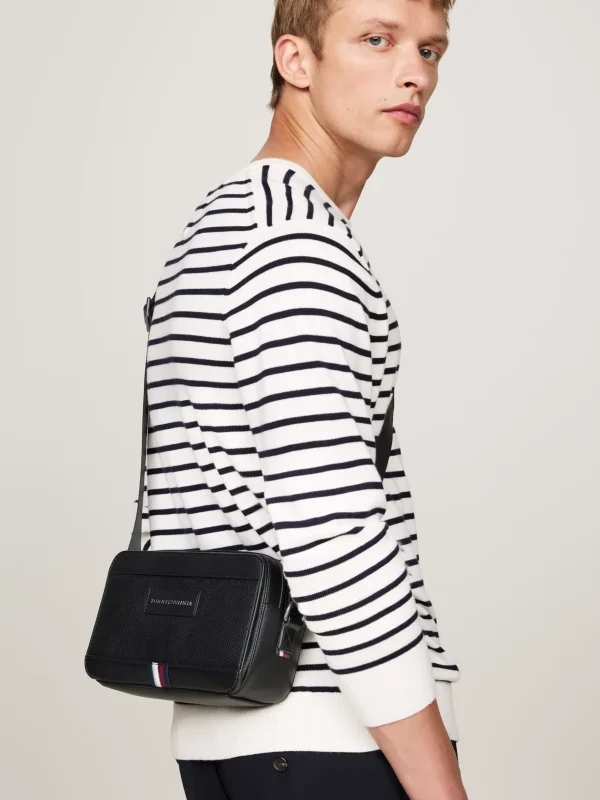 Tommy Hilfiger TH Business strukturierte Reportertasche BLACK Best