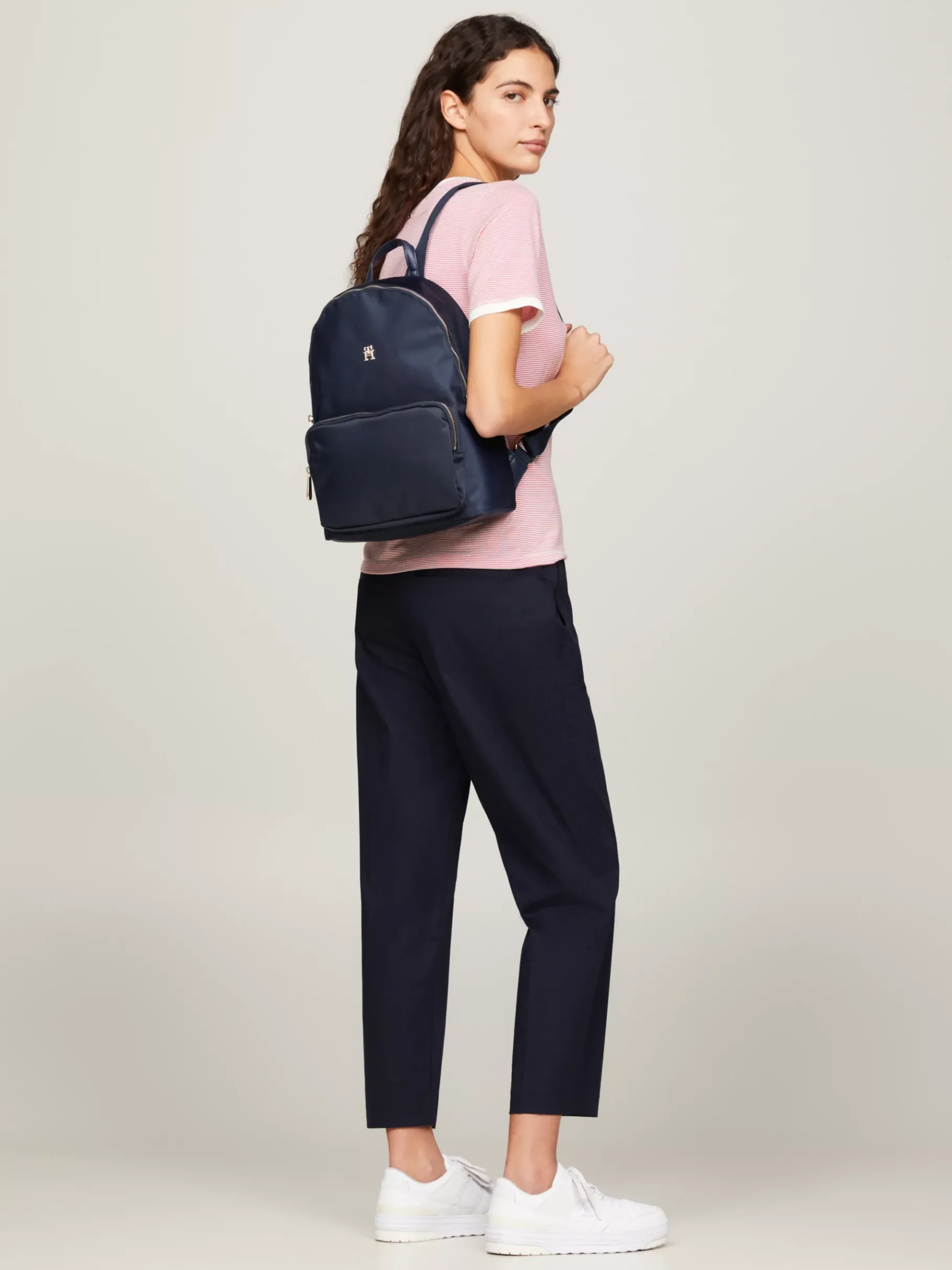 Tommy Hilfiger TH Emblem Rucksack SPACE BLUE Flash Sale