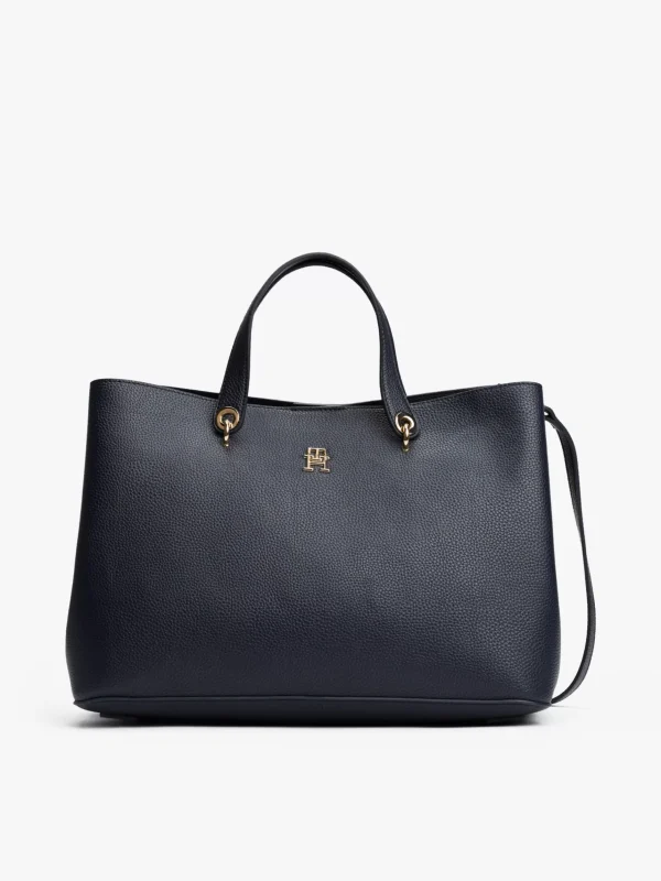 Tommy Hilfiger TH Emblem Satchel SPACE BLUE Online