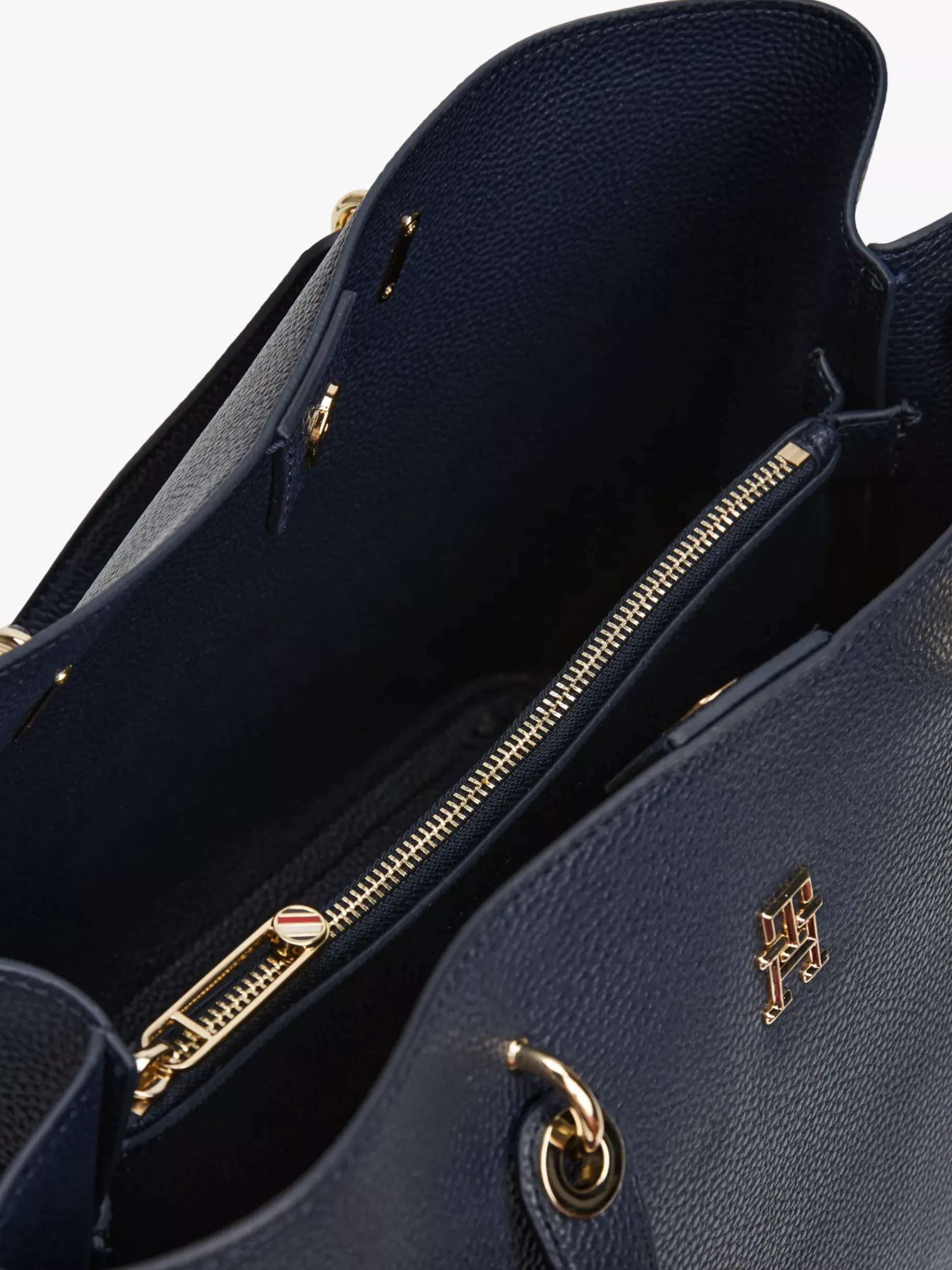 Tommy Hilfiger TH Emblem Satchel SPACE BLUE Online