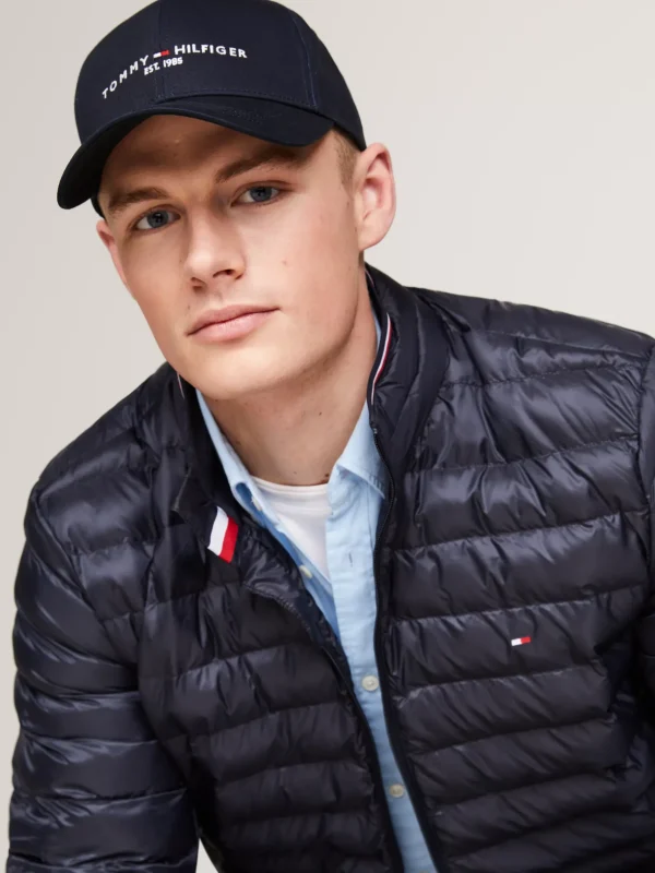Tommy Hilfiger TH Established Baseball-Cap aus reiner Baumwolle DESERT SKY Outlet