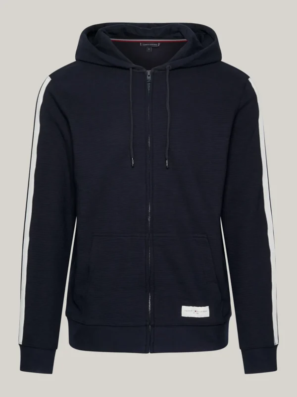 Tommy Hilfiger TH Established Lounge-Hoodie mit Reißverschluss DESERT SKY Flash Sale