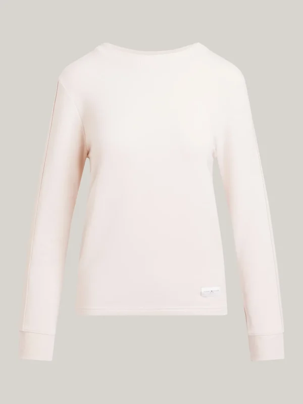 Tommy Hilfiger TH Established Lounge-Sweatshirt CASHMERE CREME Hot