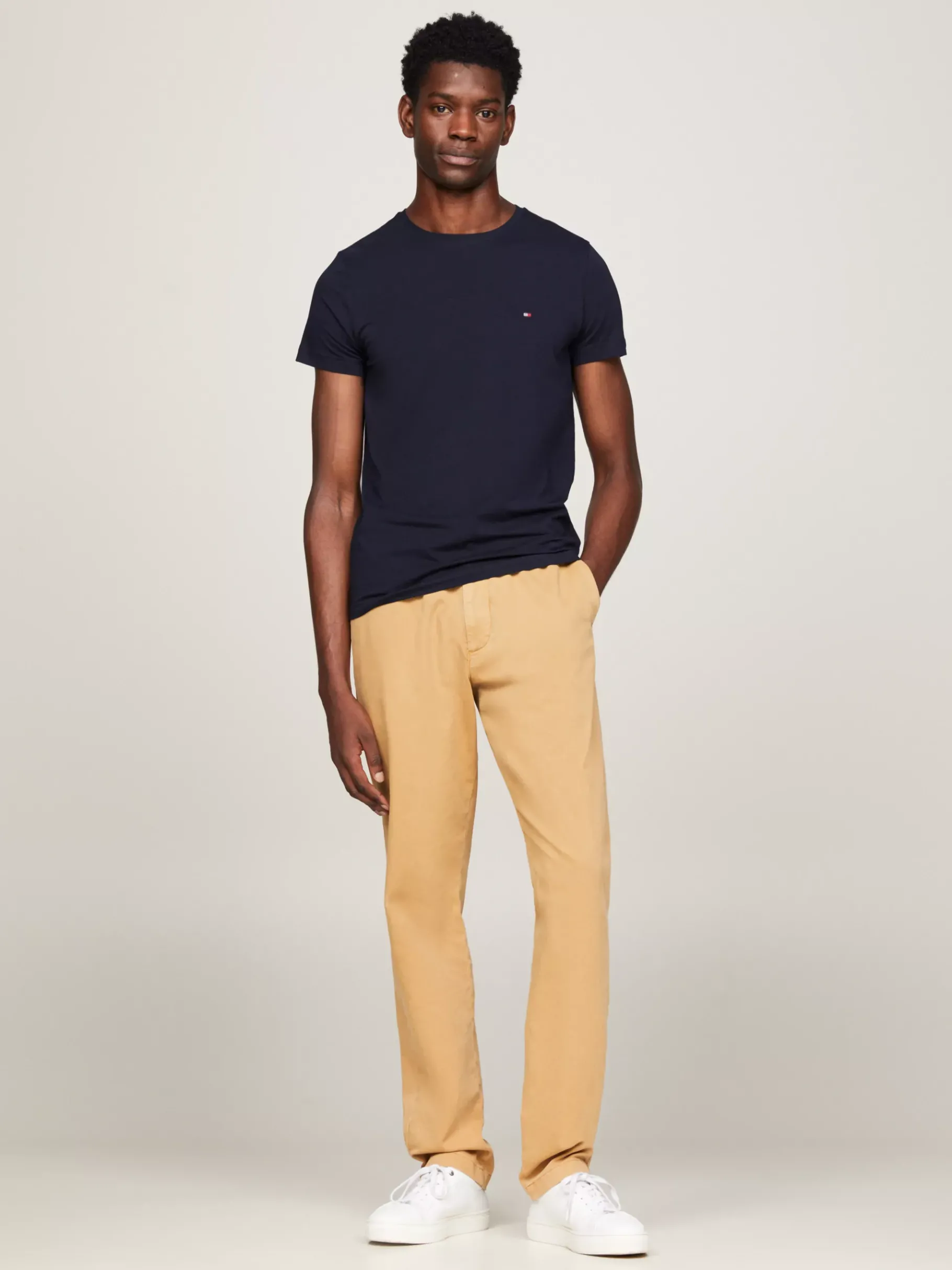 Tommy Hilfiger TH Flex Slim Fit T-Shirt DESERT SKY Shop