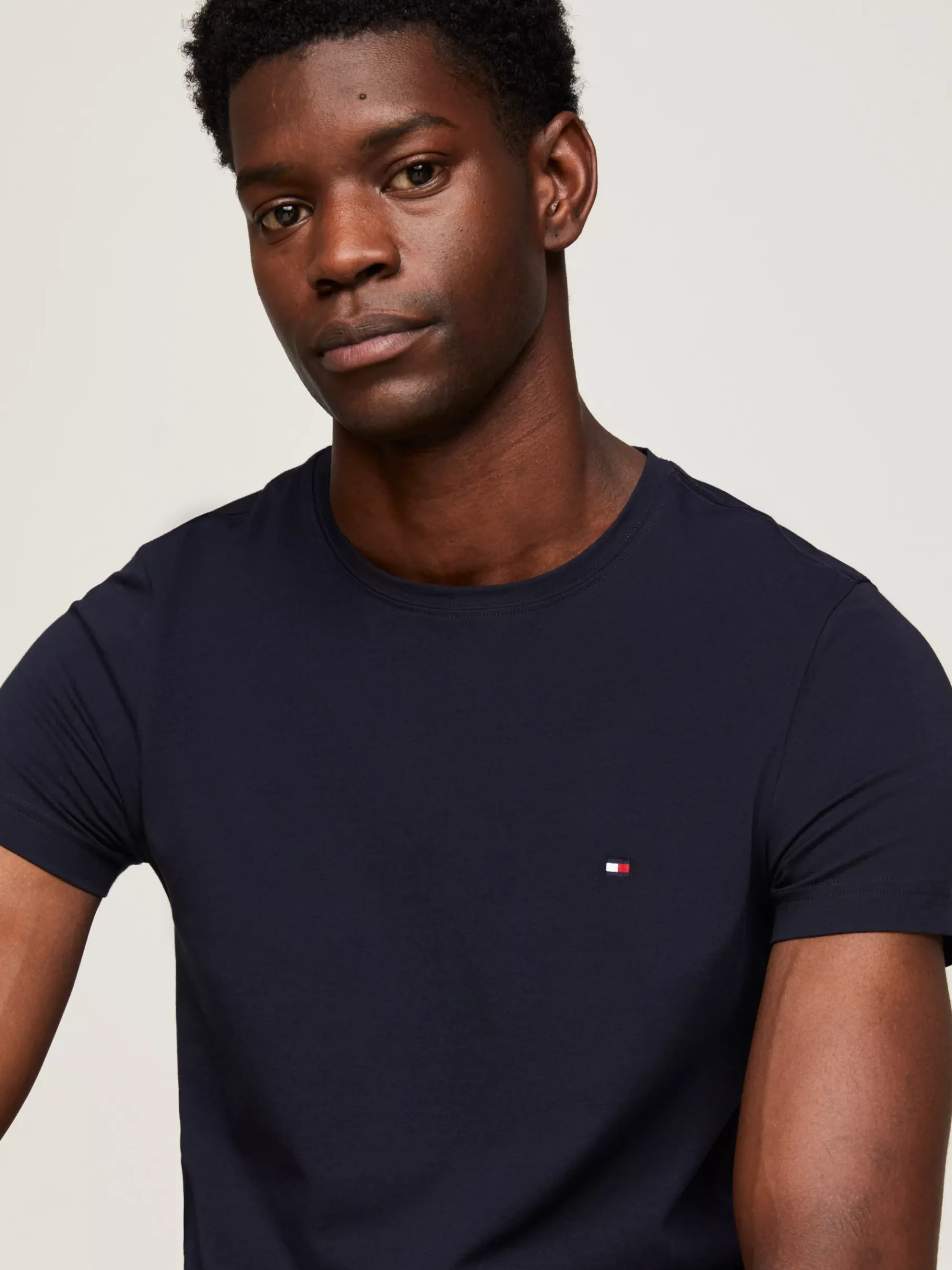 Tommy Hilfiger TH Flex Slim Fit T-Shirt DESERT SKY Shop