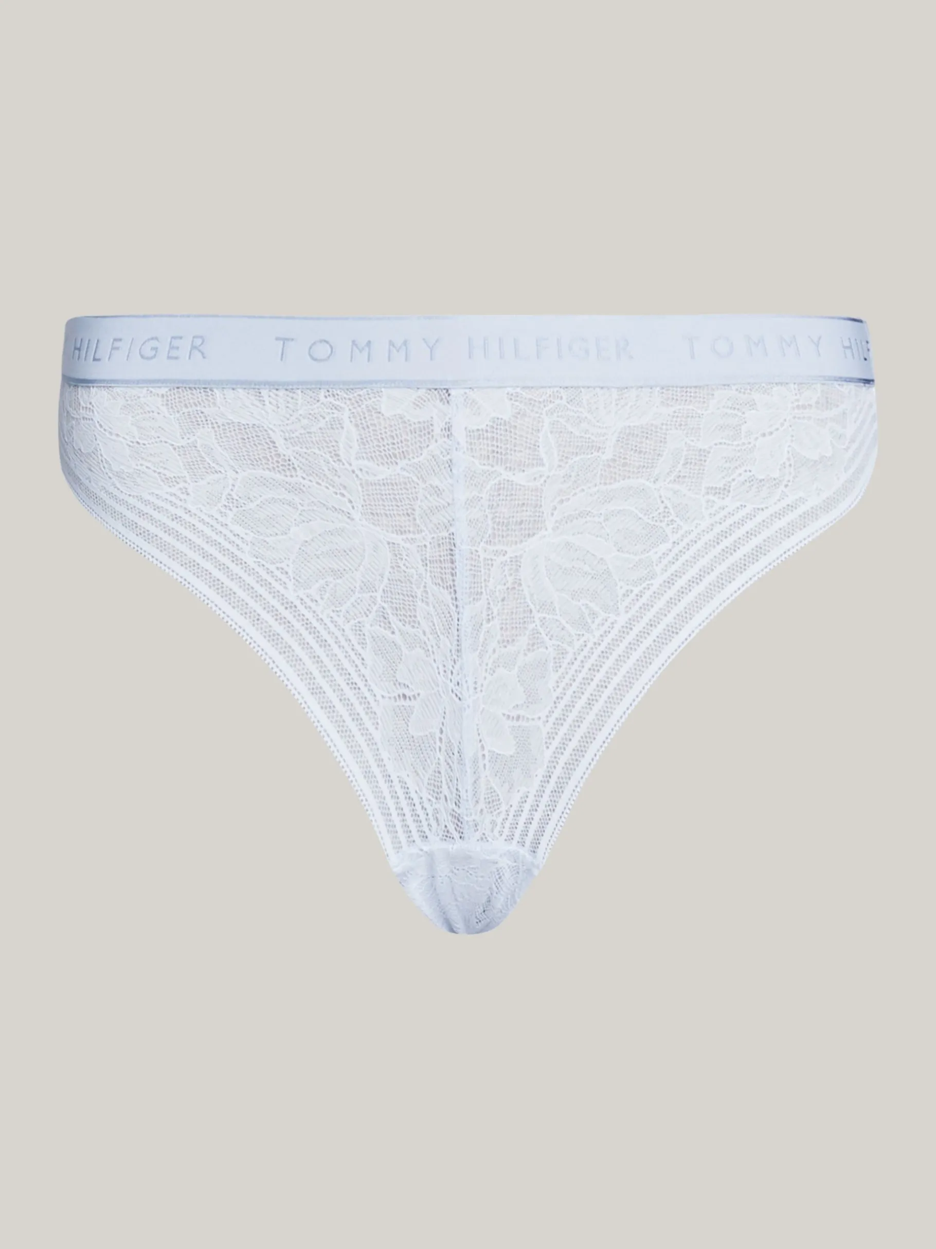 Tommy Hilfiger TH Logo Lace String BREEZY BLUE Shop