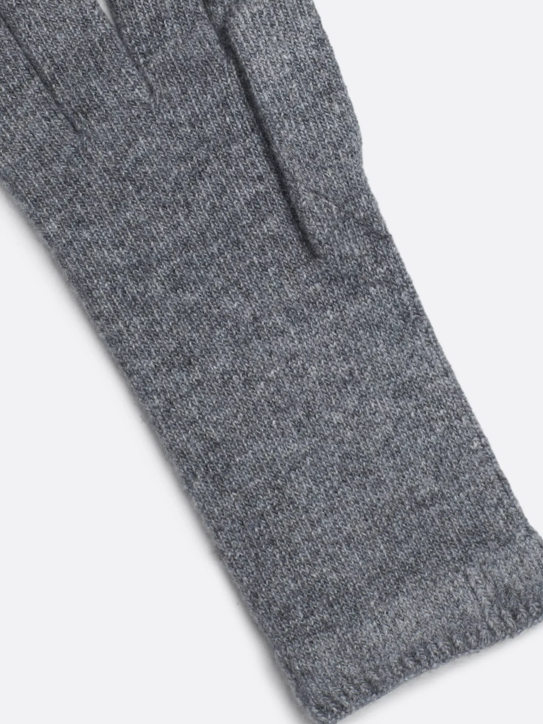 Tommy Hilfiger TH Monogram Handschuhe mit Kaschmir MID GREY MELANGE Clearance