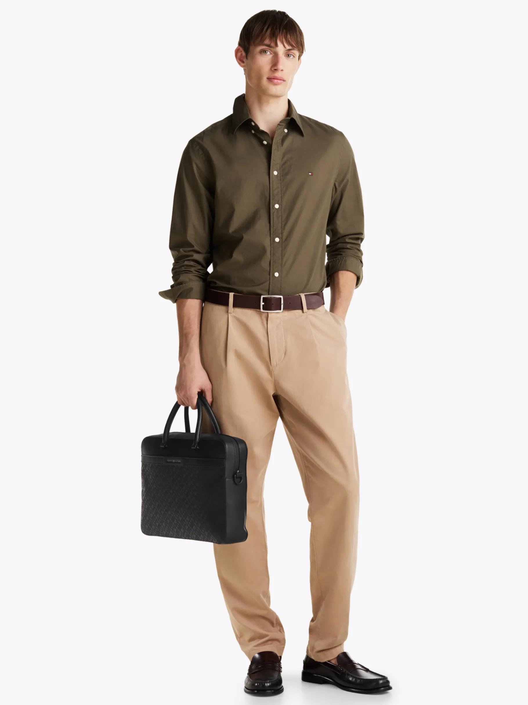 Tommy Hilfiger TH Monogram Laptop-Tasche BLACK Online