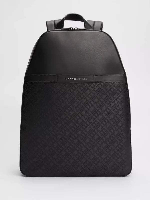 Tommy Hilfiger TH Monogram Rucksack BLACK Store