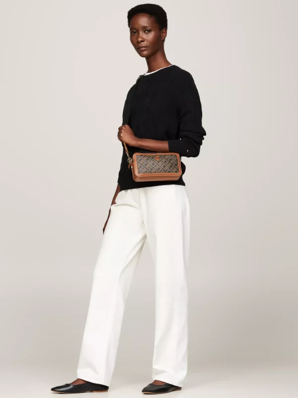 Tommy Hilfiger TH Monoplay Kameratasche BLACK / TAN MIX Fashion