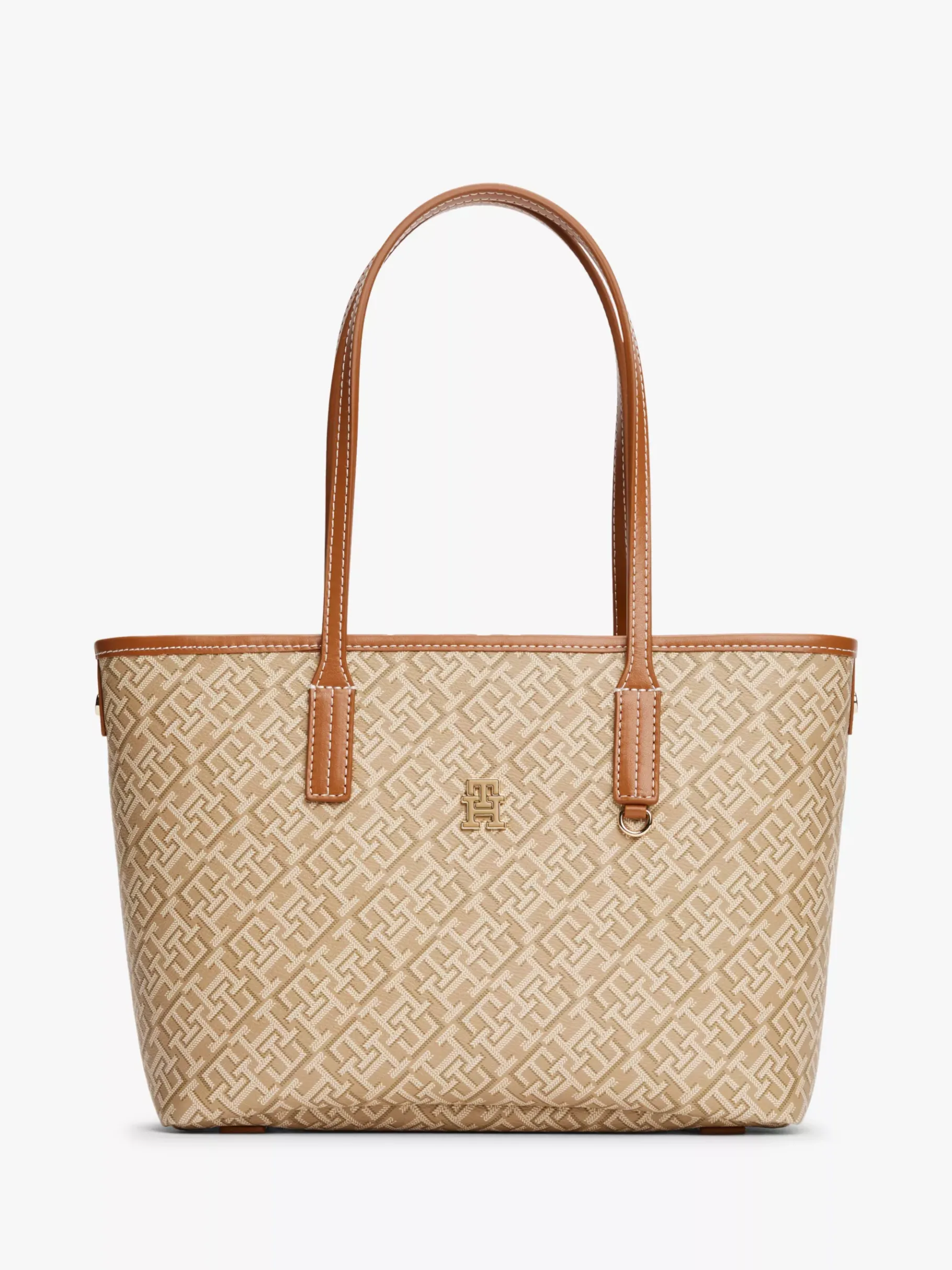 Tommy Hilfiger TH Monoplay Tote-Bag SANDALWOOD Best