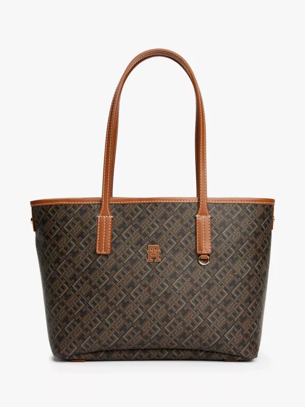 Tommy Hilfiger TH Monoplay Tote-Bag BLACK Discount