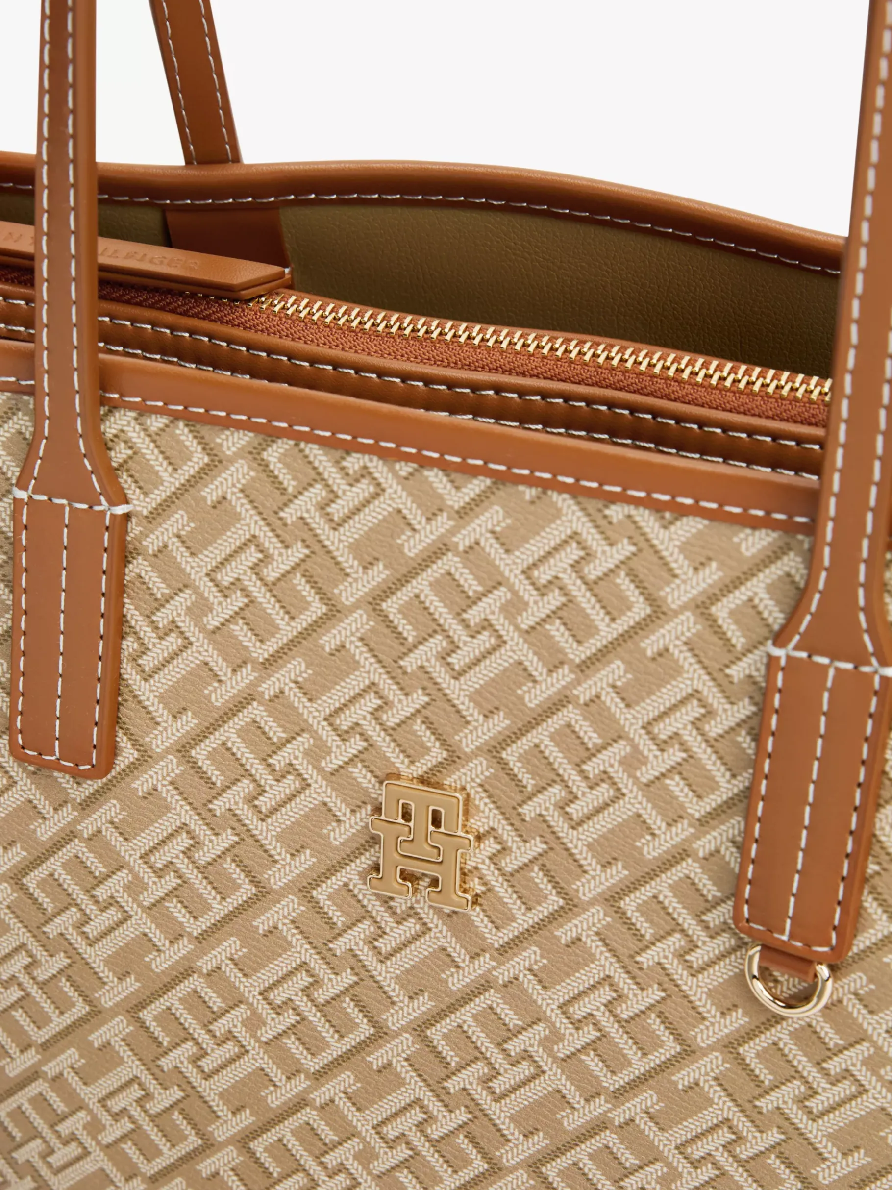 Tommy Hilfiger TH Monoplay Tote-Bag SANDALWOOD Best