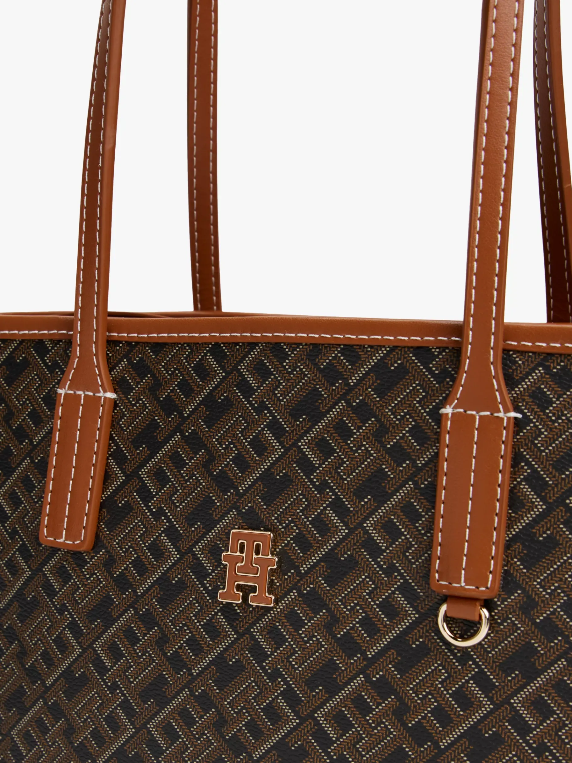 Tommy Hilfiger TH Monoplay Tote-Bag BLACK Discount