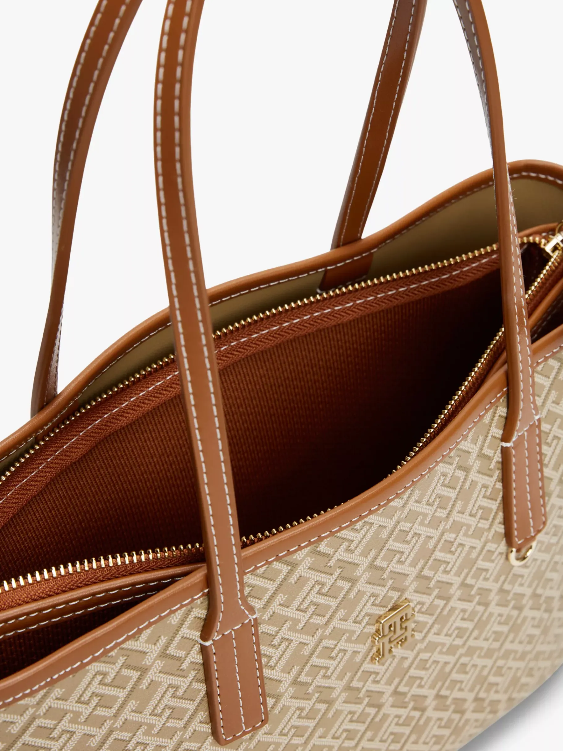 Tommy Hilfiger TH Monoplay Tote-Bag SANDALWOOD Best