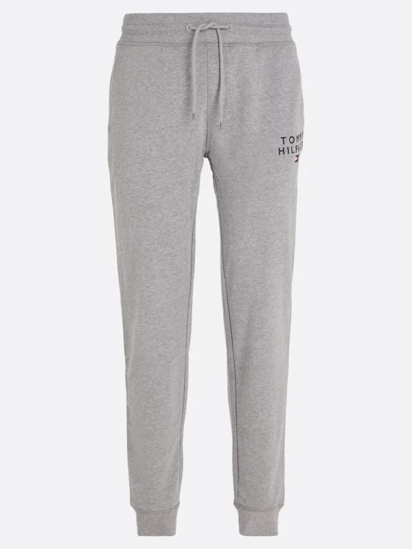 Tommy Hilfiger TH Original Lounge-Jogginghose mit Logo MEDIUM GREY HEATHER Online