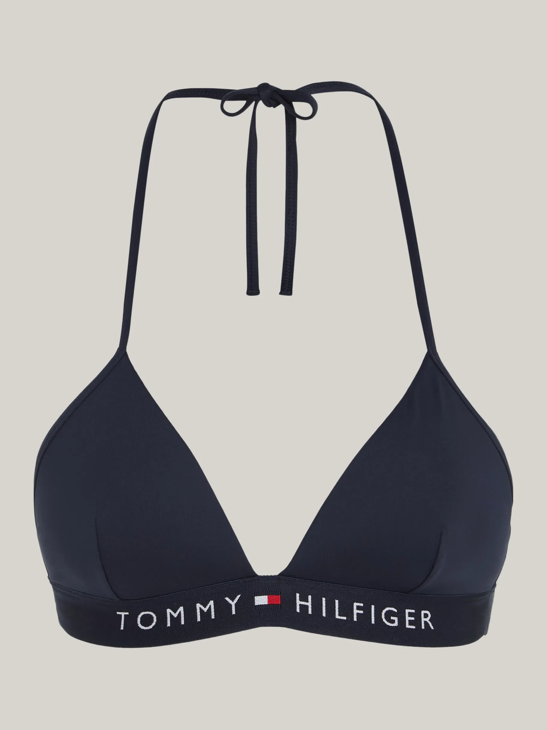 Tommy Hilfiger TH Original Neckholder-Bikinioberteil DESERT SKY Flash Sale