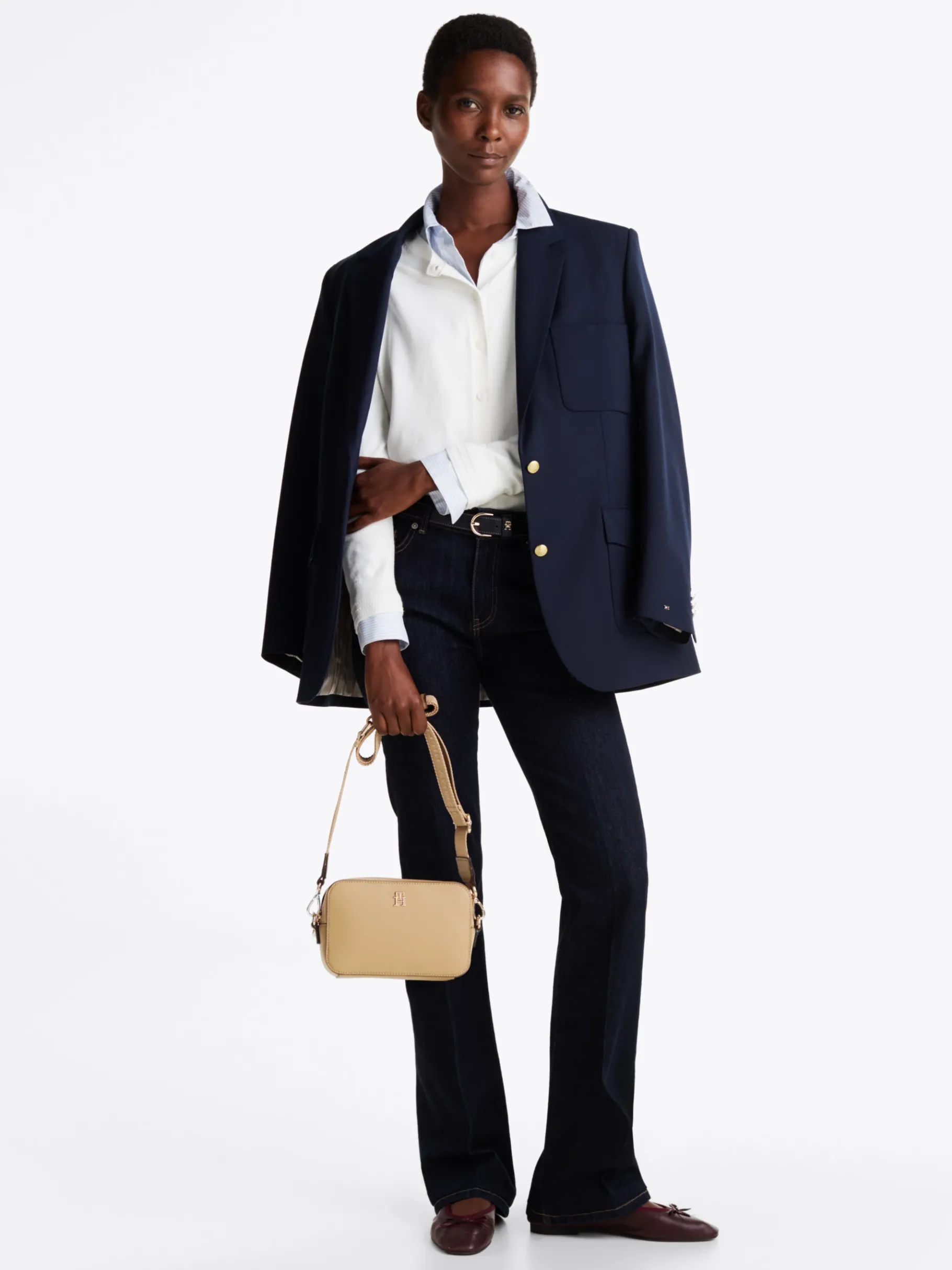 Tommy Hilfiger TH Soft Kameratasche mit Emblem SAFARI CANVAS Outlet