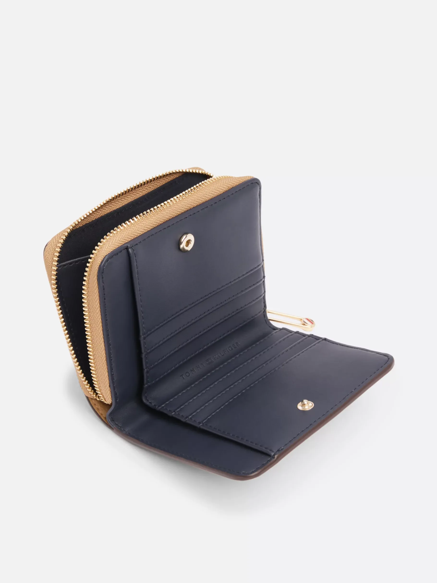 Tommy Hilfiger TH Soft Reißverschluss-Brieftasche SAFARI CANVAS Cheap