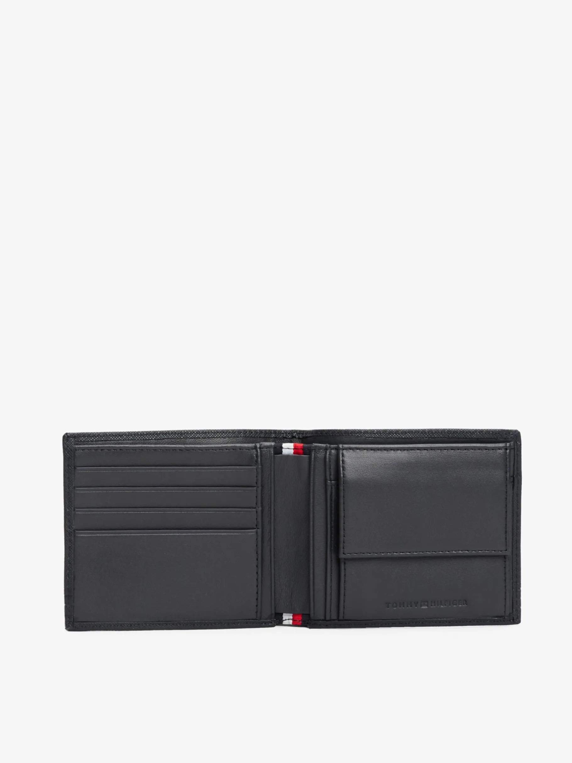 Tommy Hilfiger TH Visitenkarten- und Münzbrieftasche SPACE BLUE Best