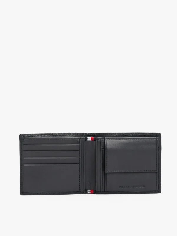 Tommy Hilfiger TH Visitenkarten- und Münzbrieftasche SPACE BLUE Best