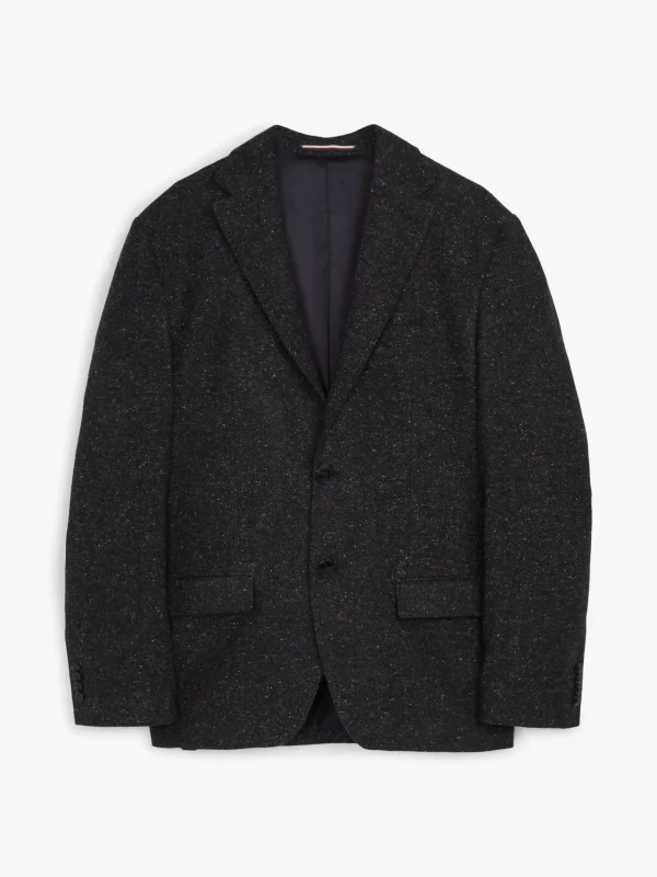 Tommy Hilfiger TH x Festive einreihiges Sakko BLACK / ECRU Cheap