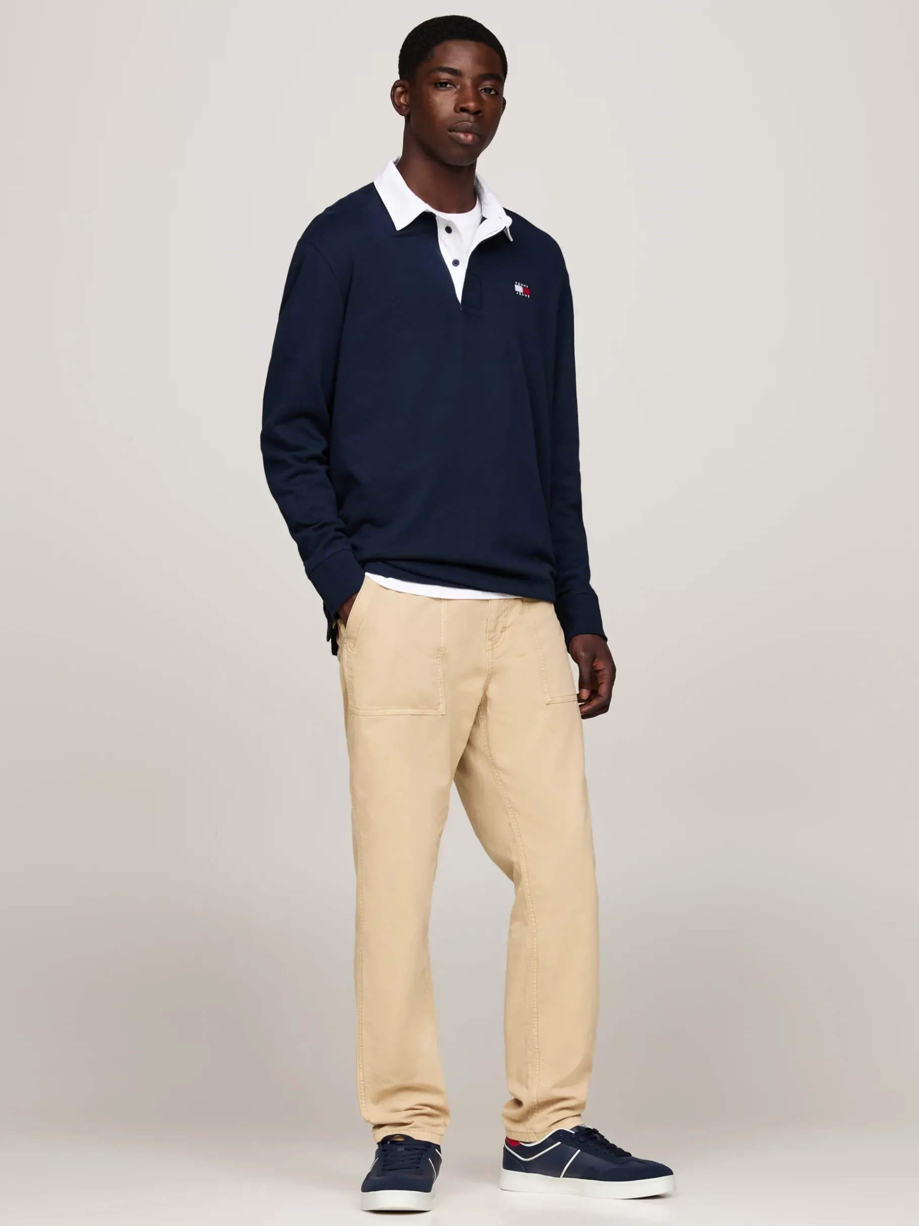 Tommy Hilfiger The Greenwich Ledersneaker mit Color-Pop RWB Shop