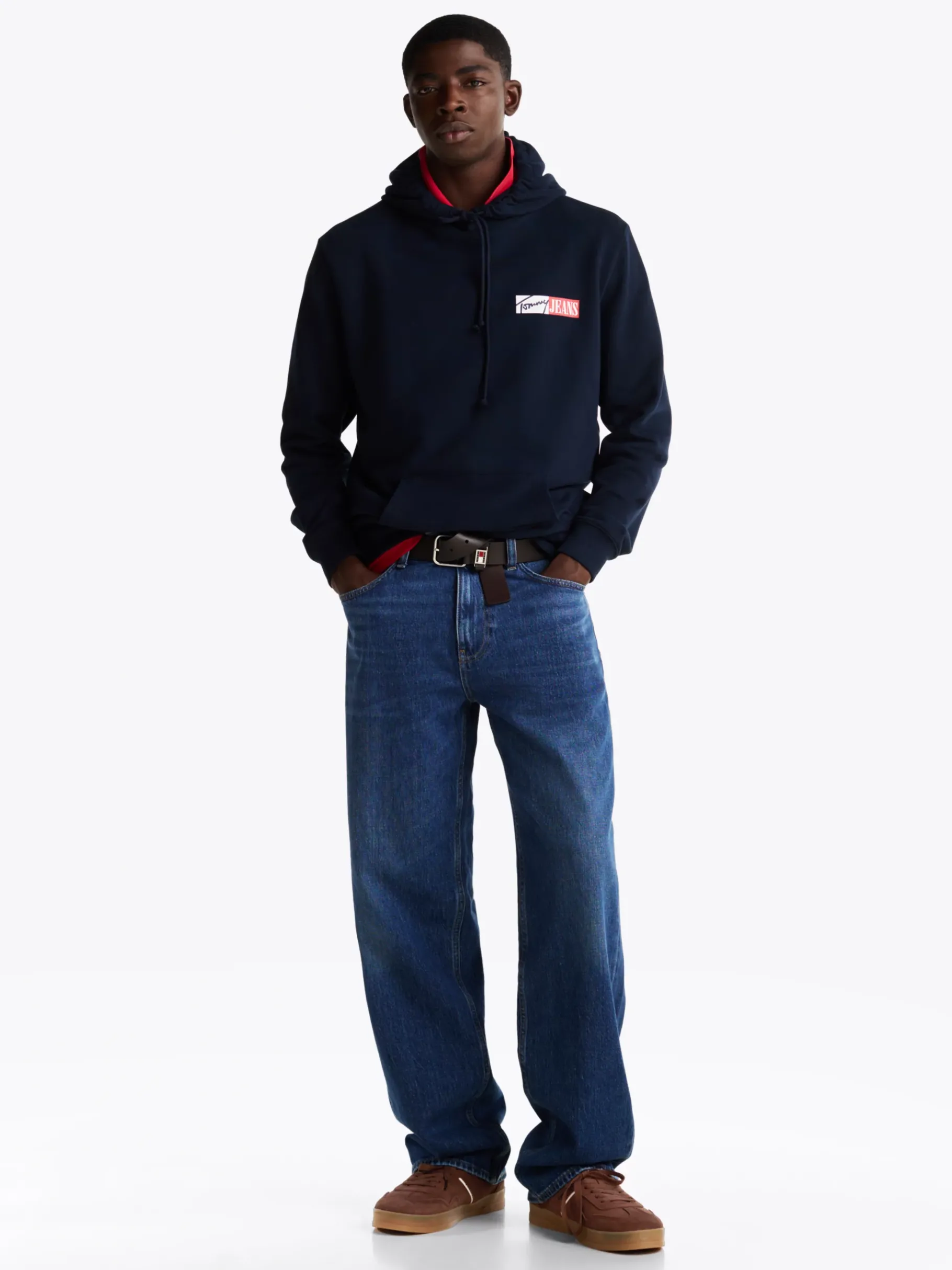 Tommy Hilfiger The Greenwich Sneaker aus Wildleder EBONY BROWN Fashion