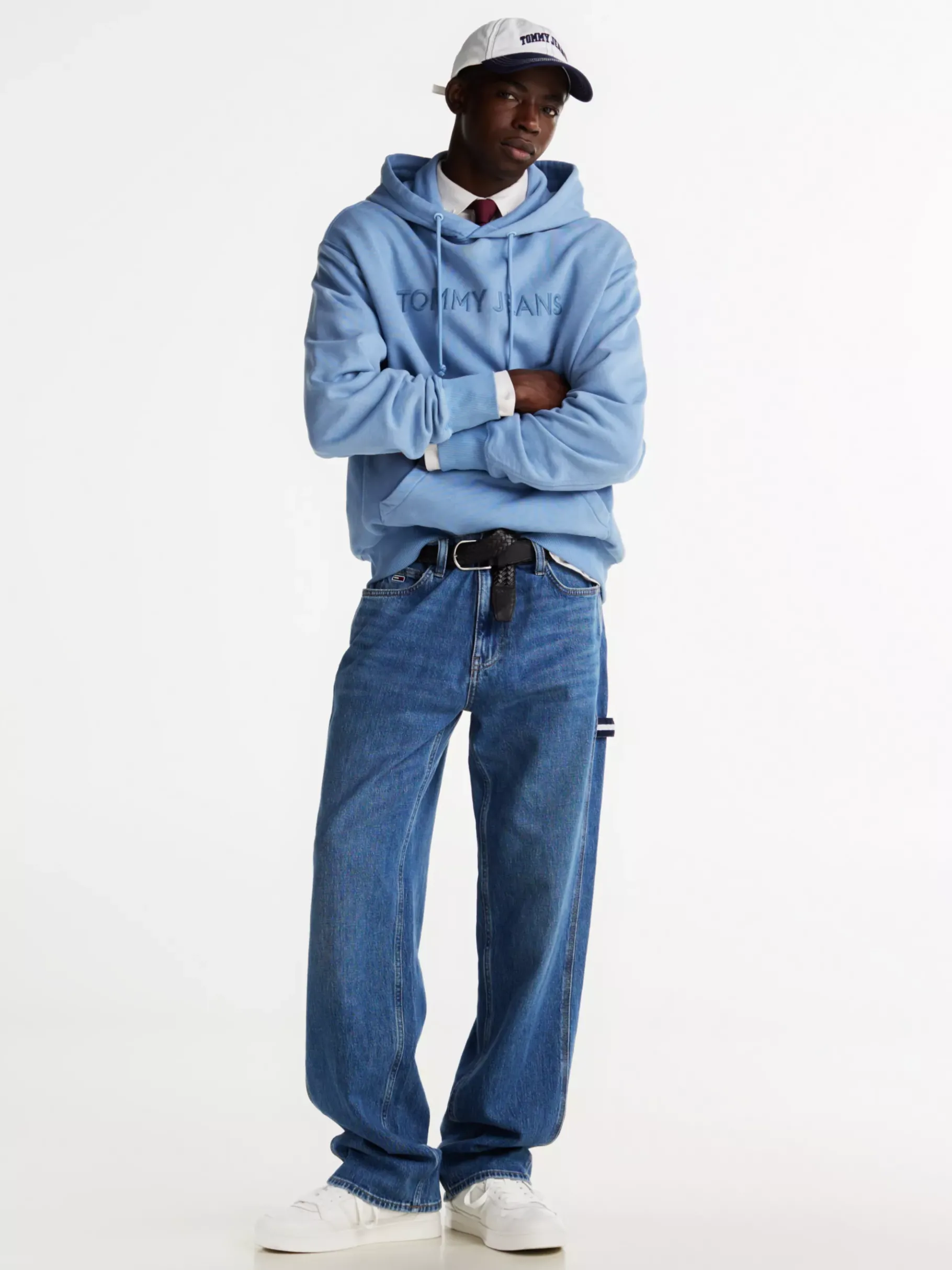 Tommy Hilfiger The Greenwich Sneaker aus Leder ECRU Fashion