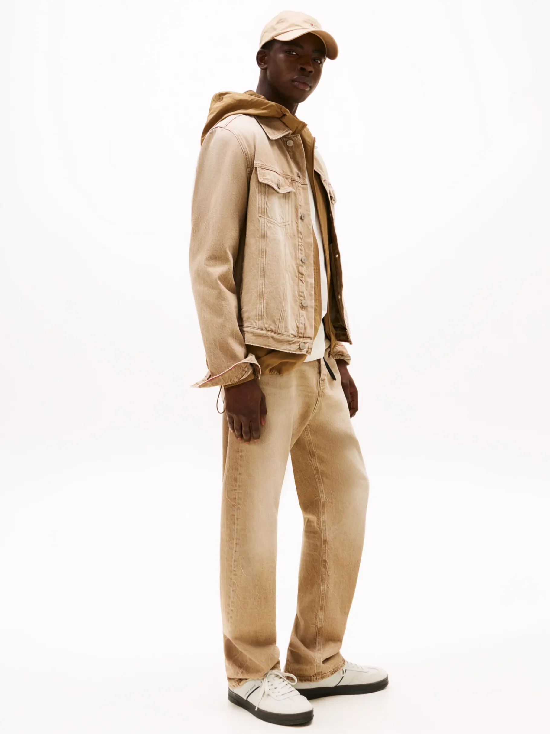 Tommy Hilfiger The Greenwich Sneaker mit Wildleder-Details NEWSPRINT Sale