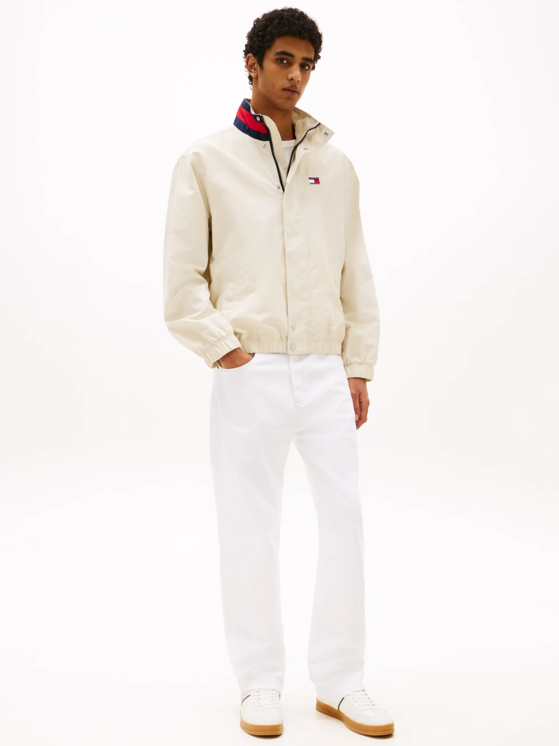 Tommy Hilfiger The Greenwich Sneaker mit Wildleder-Details IVORY Online