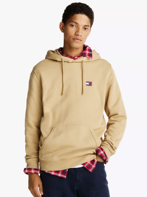 Tommy Hilfiger Tommy Badge Hoodie RELIC TAN Best