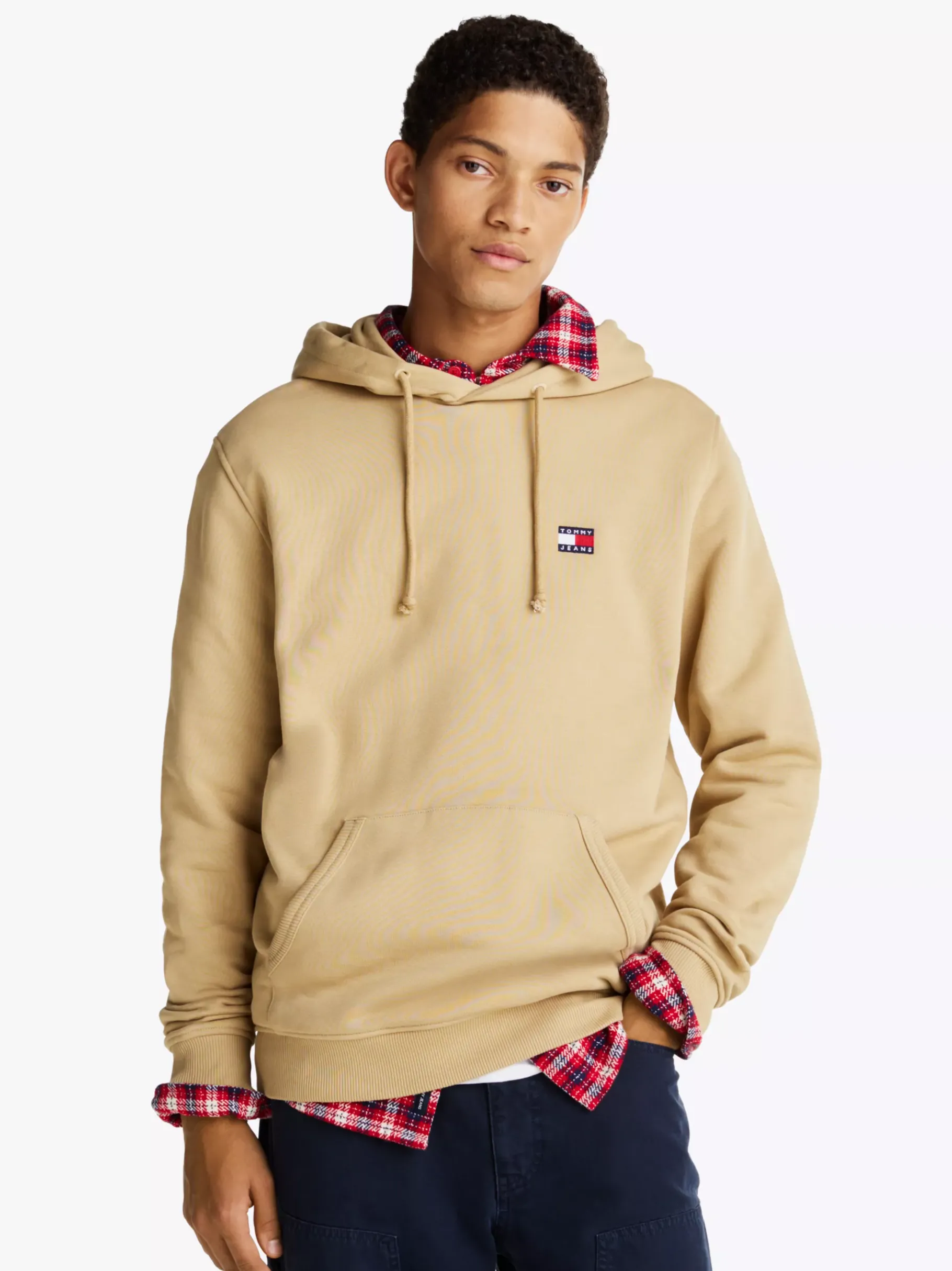 Tommy Hilfiger Tommy Badge Hoodie RELIC TAN Best
