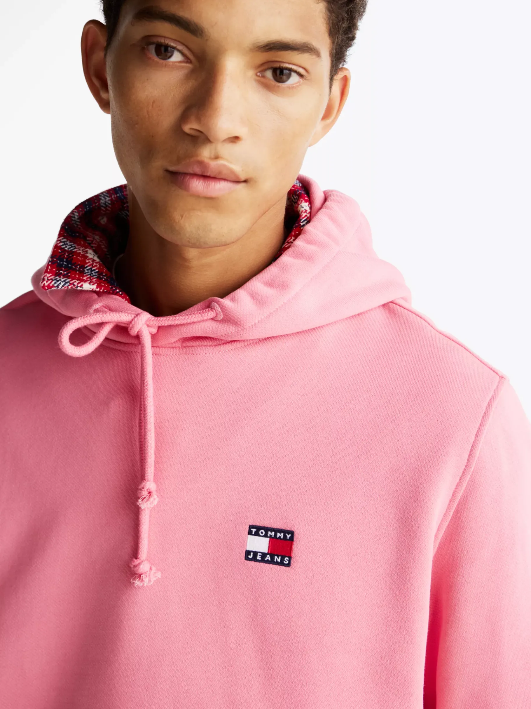 Tommy Hilfiger Tommy Badge Hoodie PREPPY PINK Store