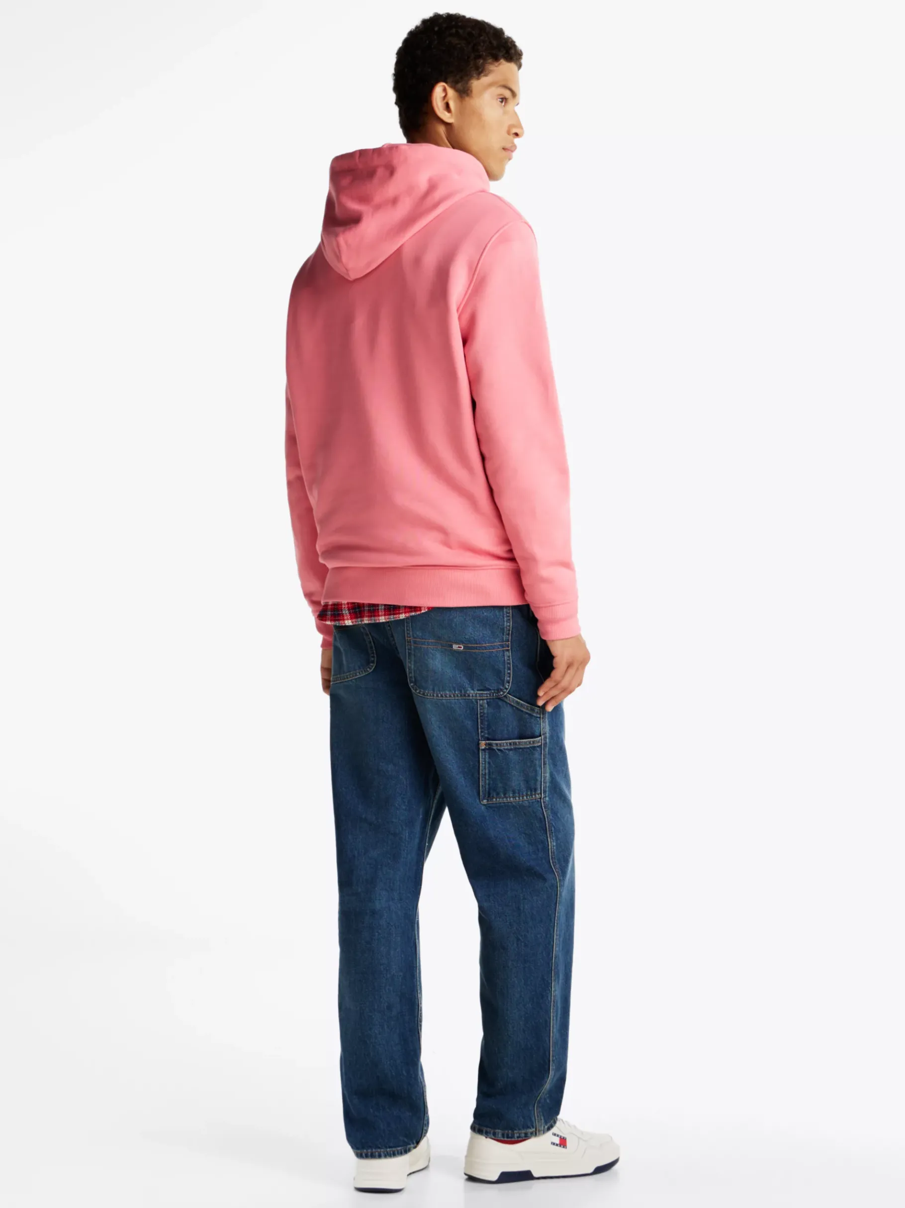 Tommy Hilfiger Tommy Badge Hoodie PREPPY PINK Store