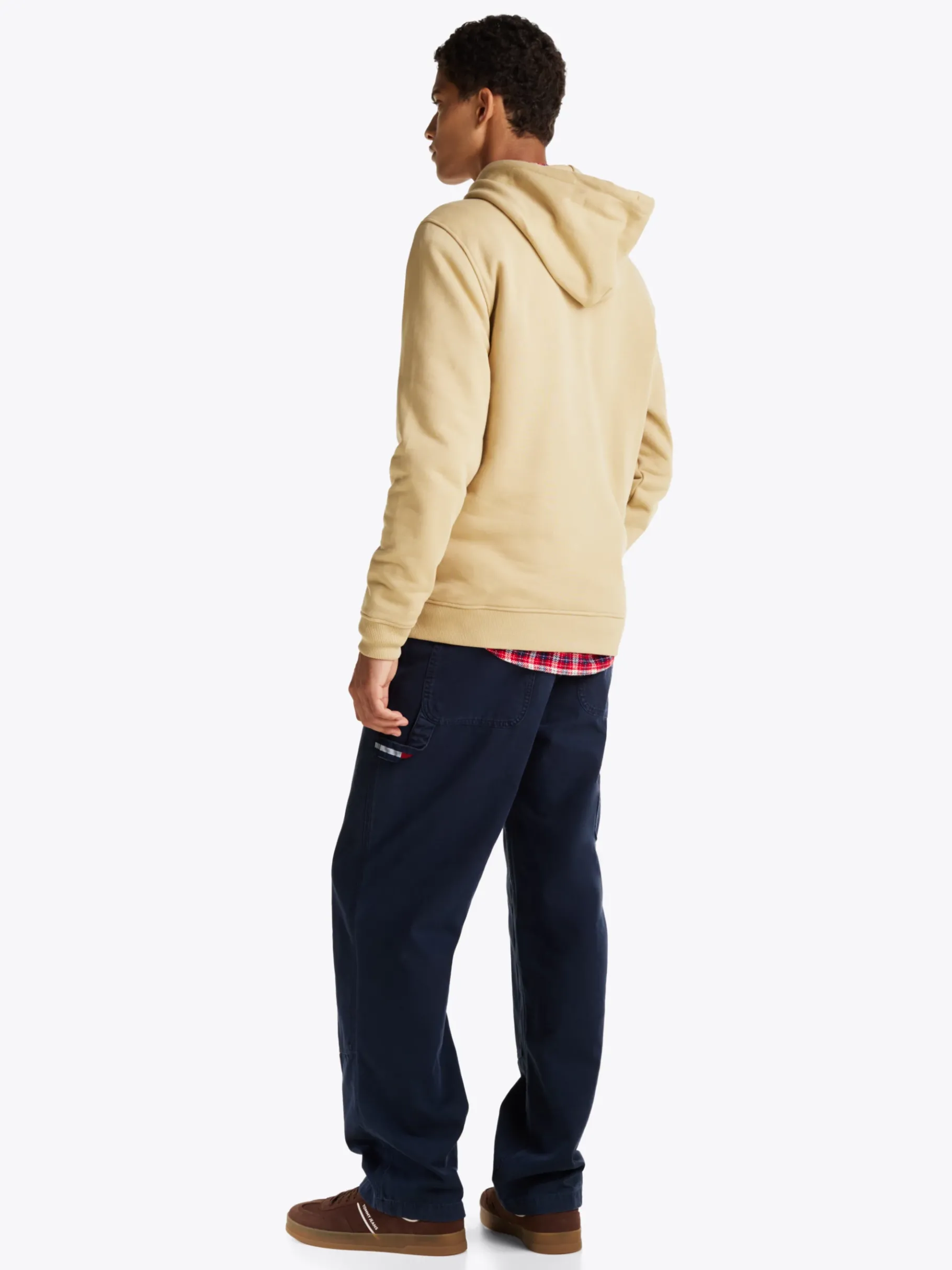 Tommy Hilfiger Tommy Badge Hoodie RELIC TAN Best