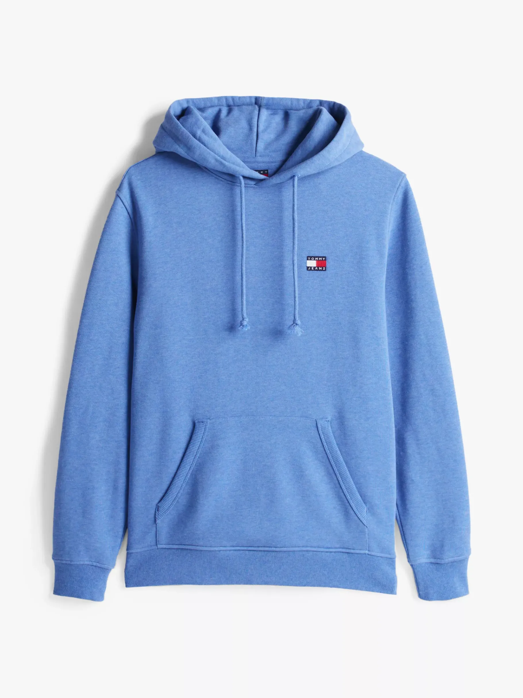 Tommy Hilfiger Tommy Badge Hoodie TEMPO BLUE MELANGE New