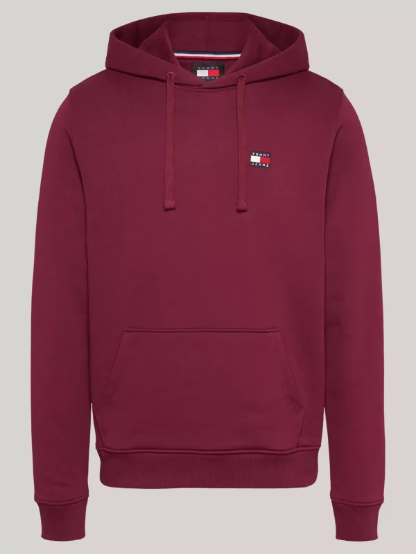 Tommy Hilfiger Tommy Badge Hoodie mit Tunnelzug DEEP ROUGE Shop