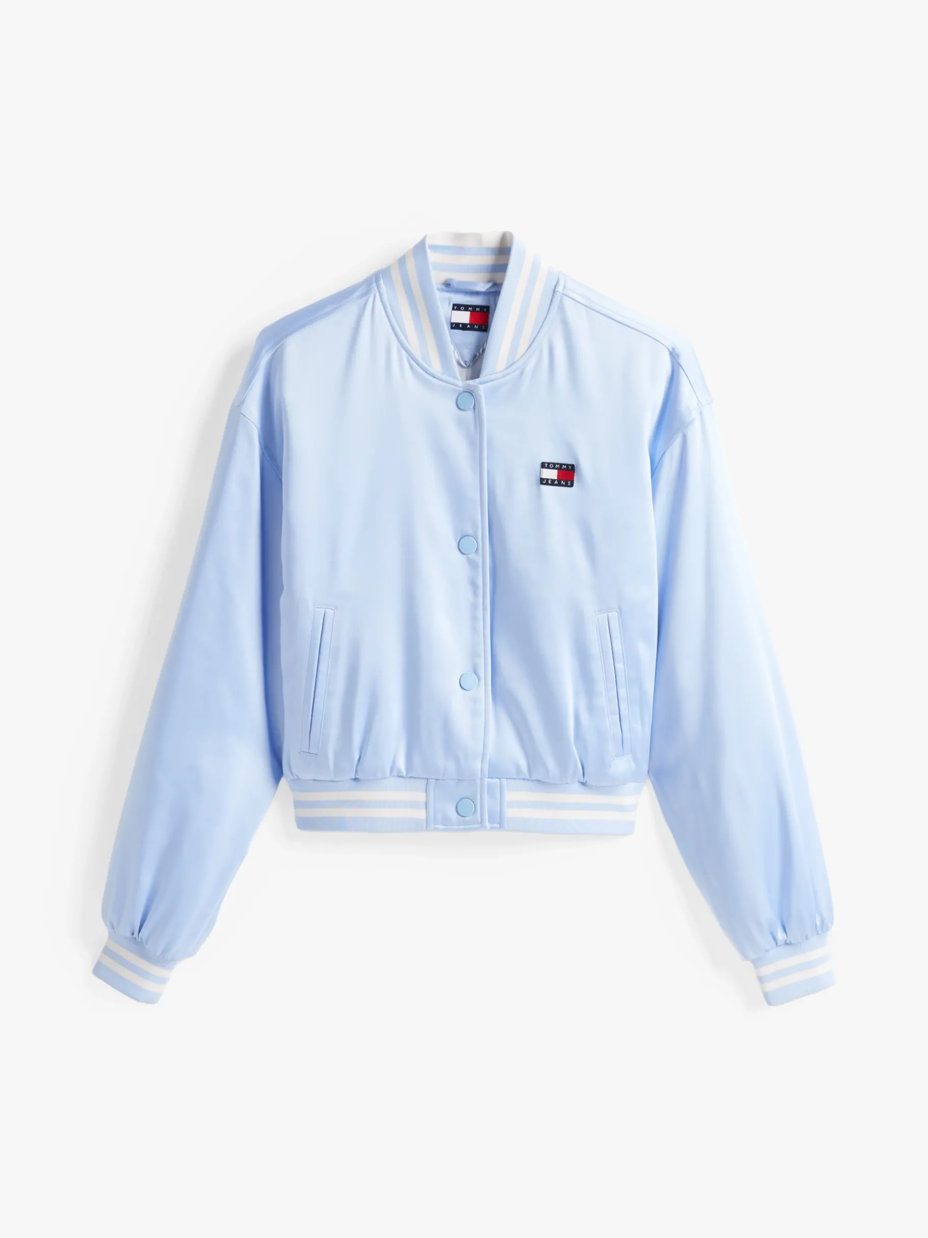 Tommy Hilfiger Tommy Badge Satin-Bomberjacke SWEET BLUE Clearance