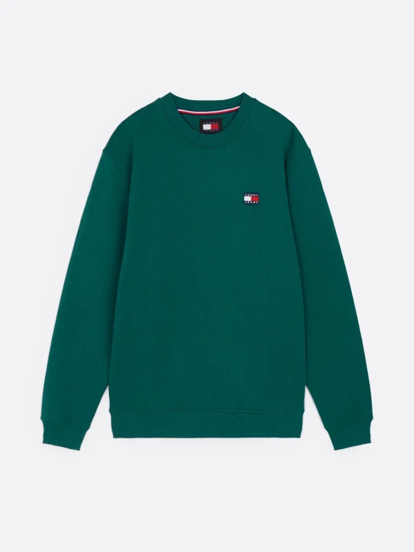 Tommy Hilfiger Tommy Badge Sweatshirt mit Rundhalsausschnitt DEEP SEAWATER Fashion