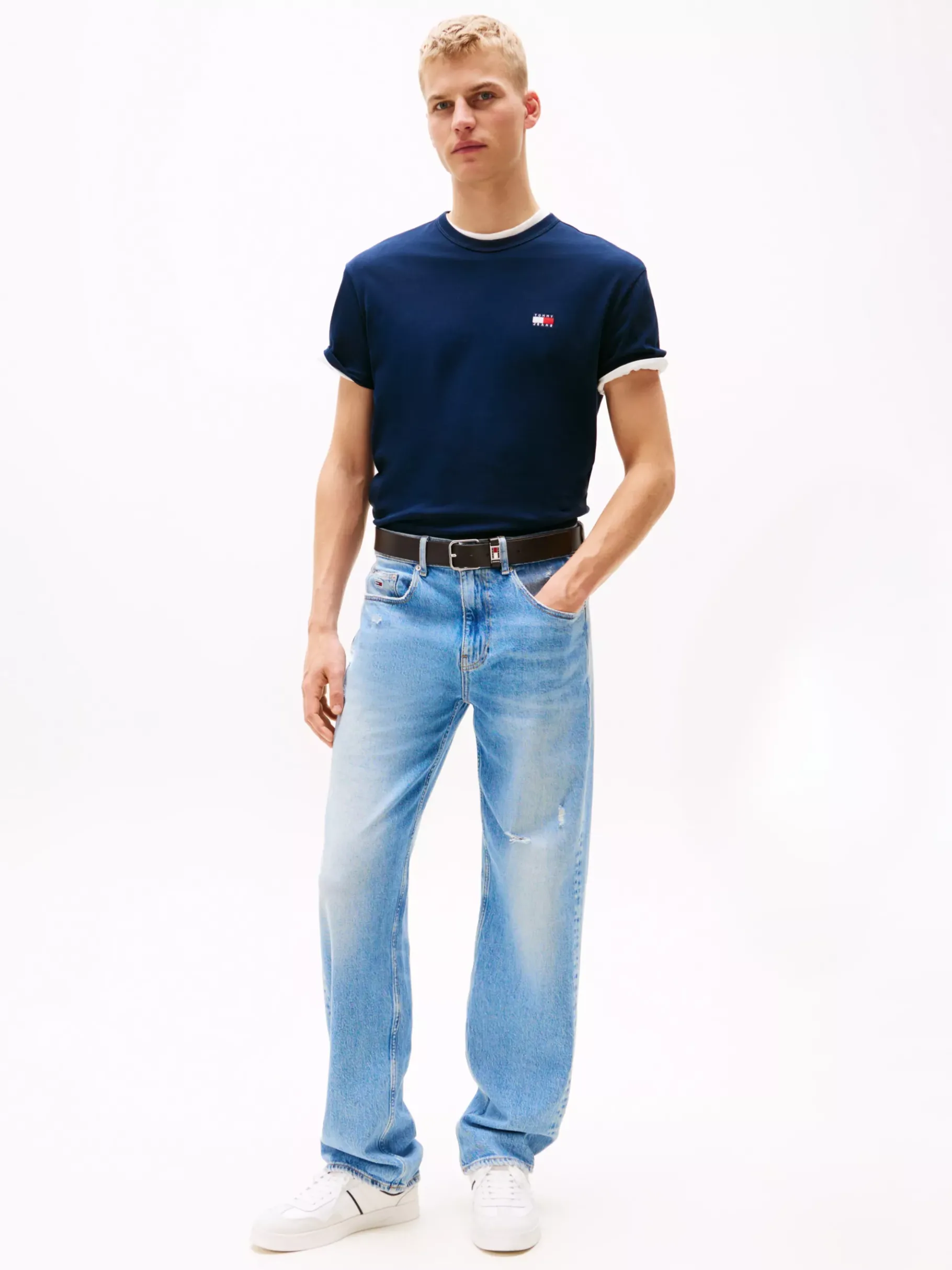 Tommy Hilfiger Tommy Badge T-Shirt DARK NIGHT NAVY New