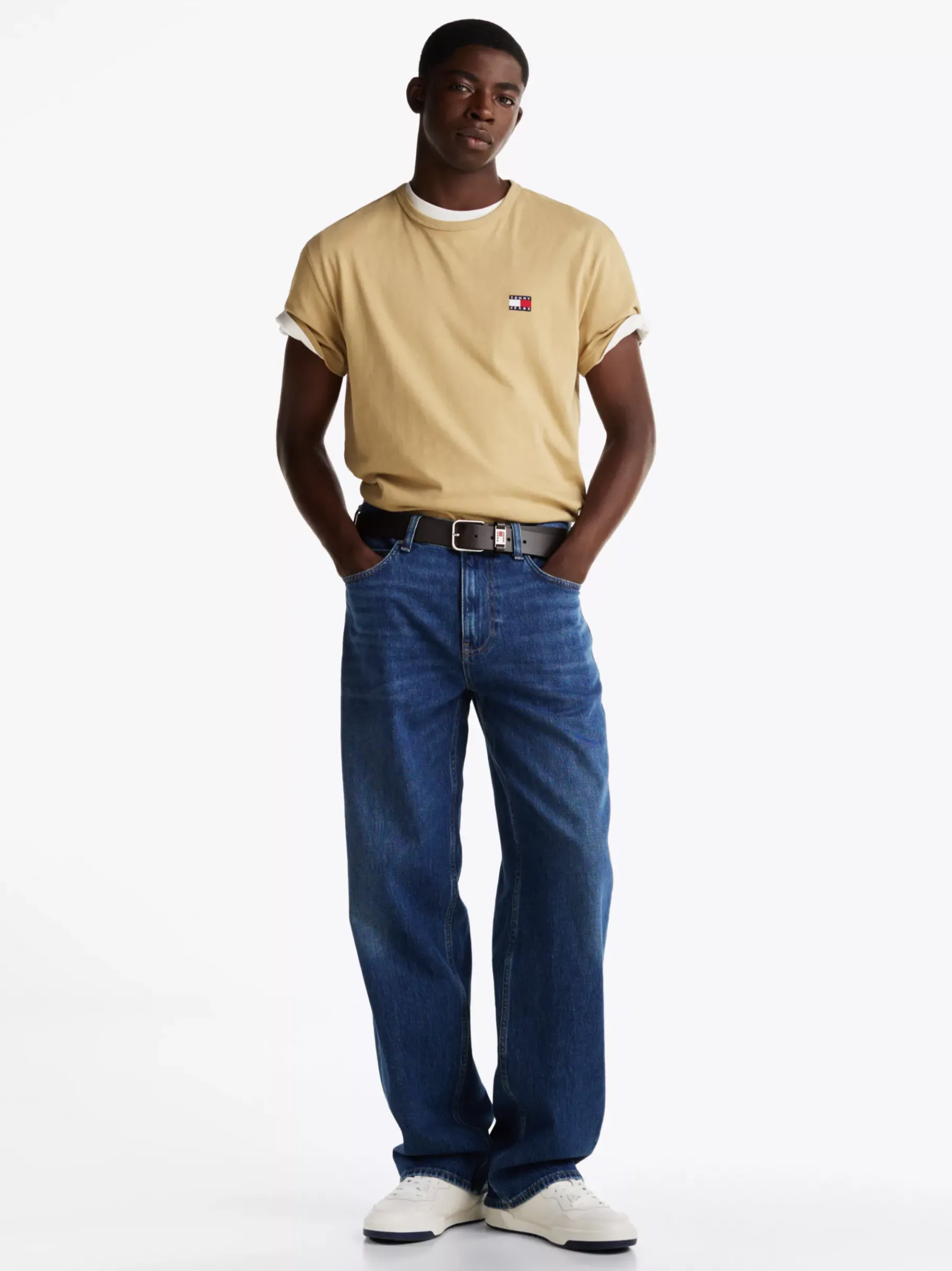 Tommy Hilfiger Tommy Badge T-Shirt RELIC TAN Online