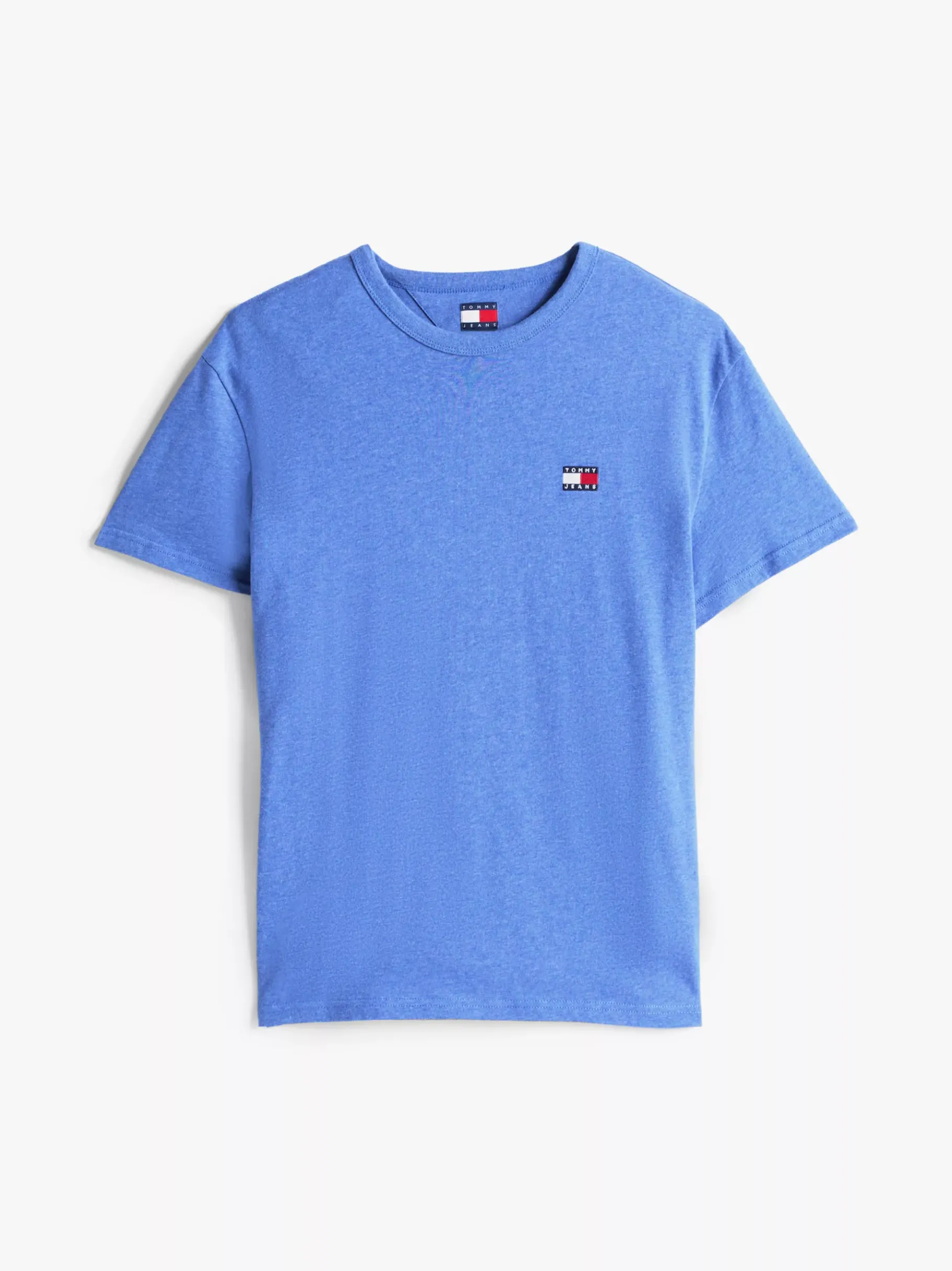 Tommy Hilfiger Tommy Badge T-Shirt TEMPO BLUE HTR MELANGE Clearance