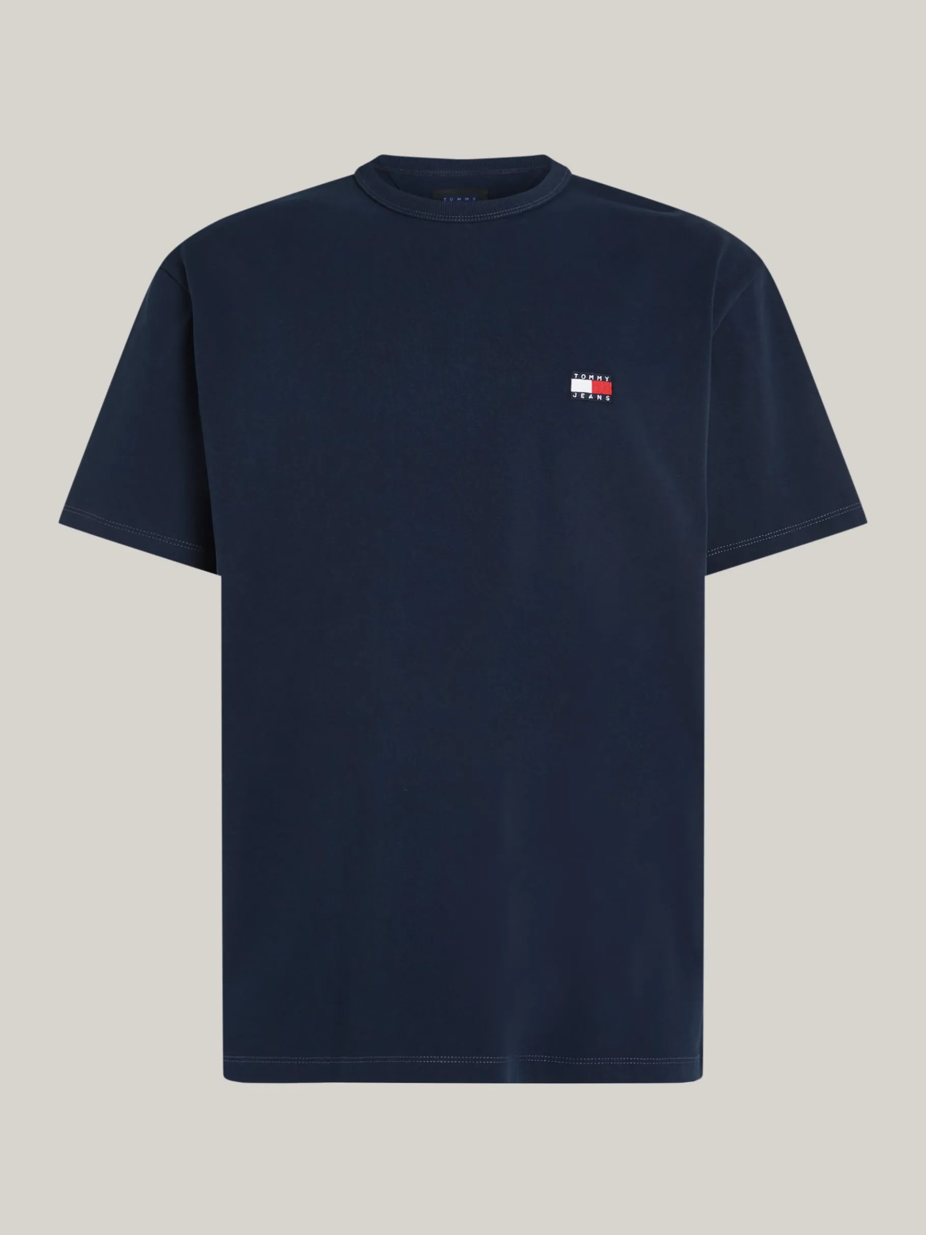 Tommy Hilfiger Tommy Badge T-Shirt mit Rundhalsausschnitt DARK NIGHT NAVY Best