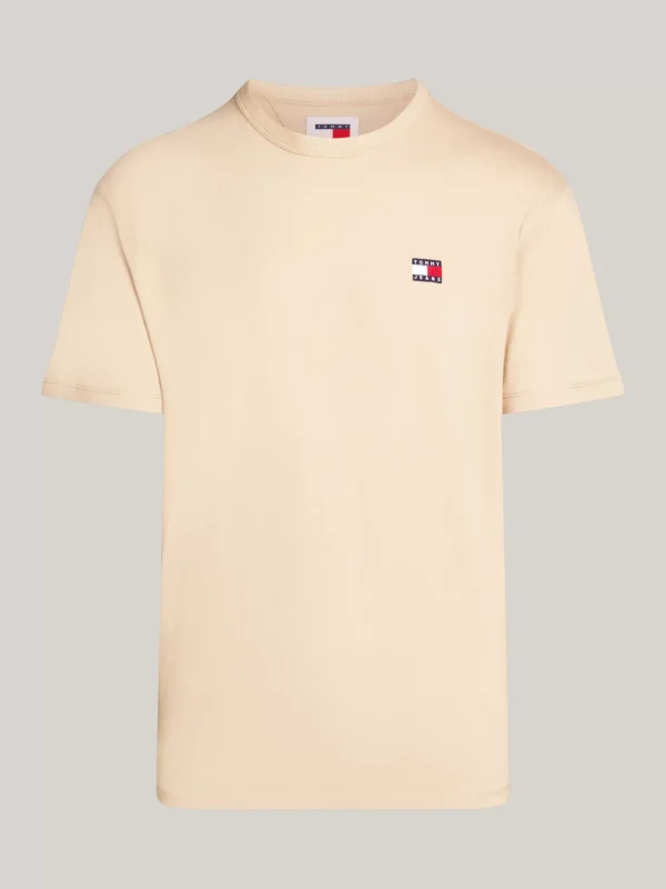 Tommy Hilfiger Tommy Badge T-Shirt mit Rundhalsausschnitt GENTLE GOLD Sale