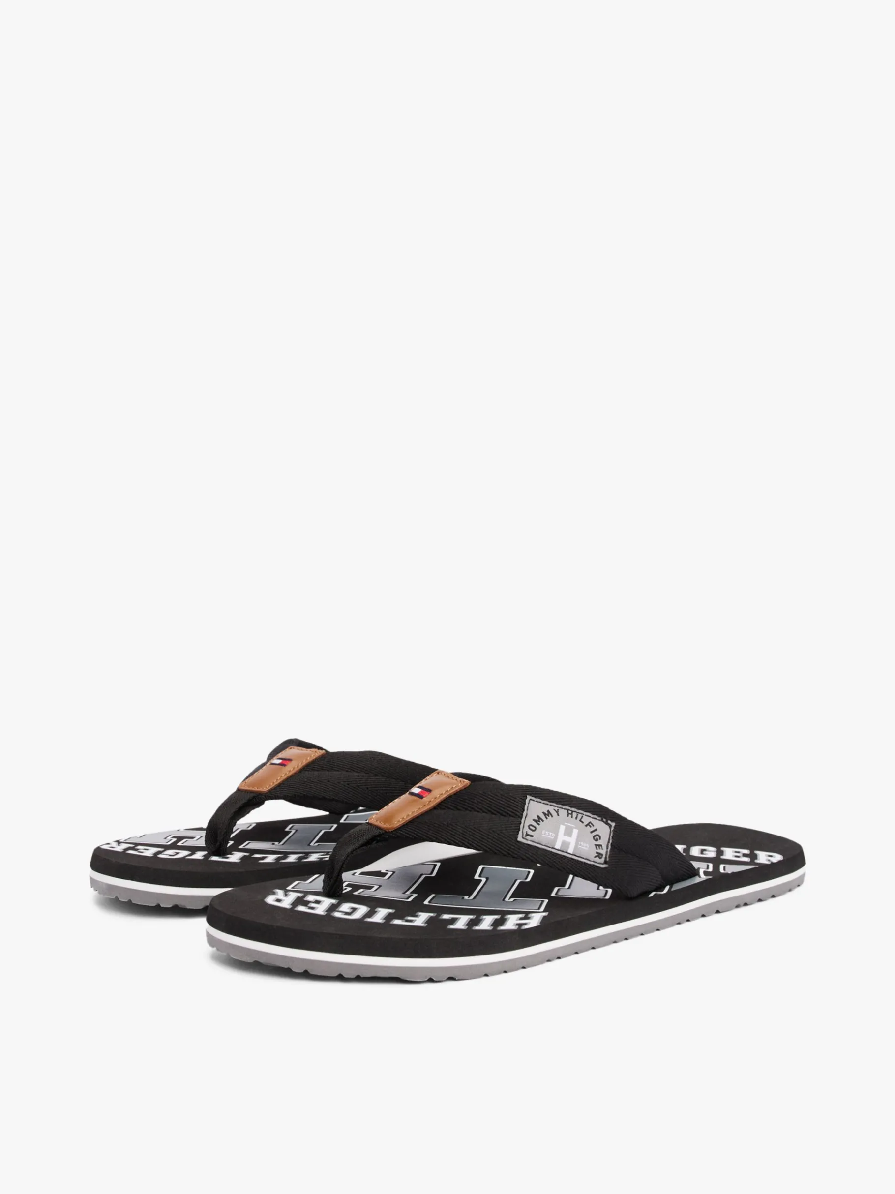 Tommy Hilfiger Tommy-Strandsandale BLACK Best Sale