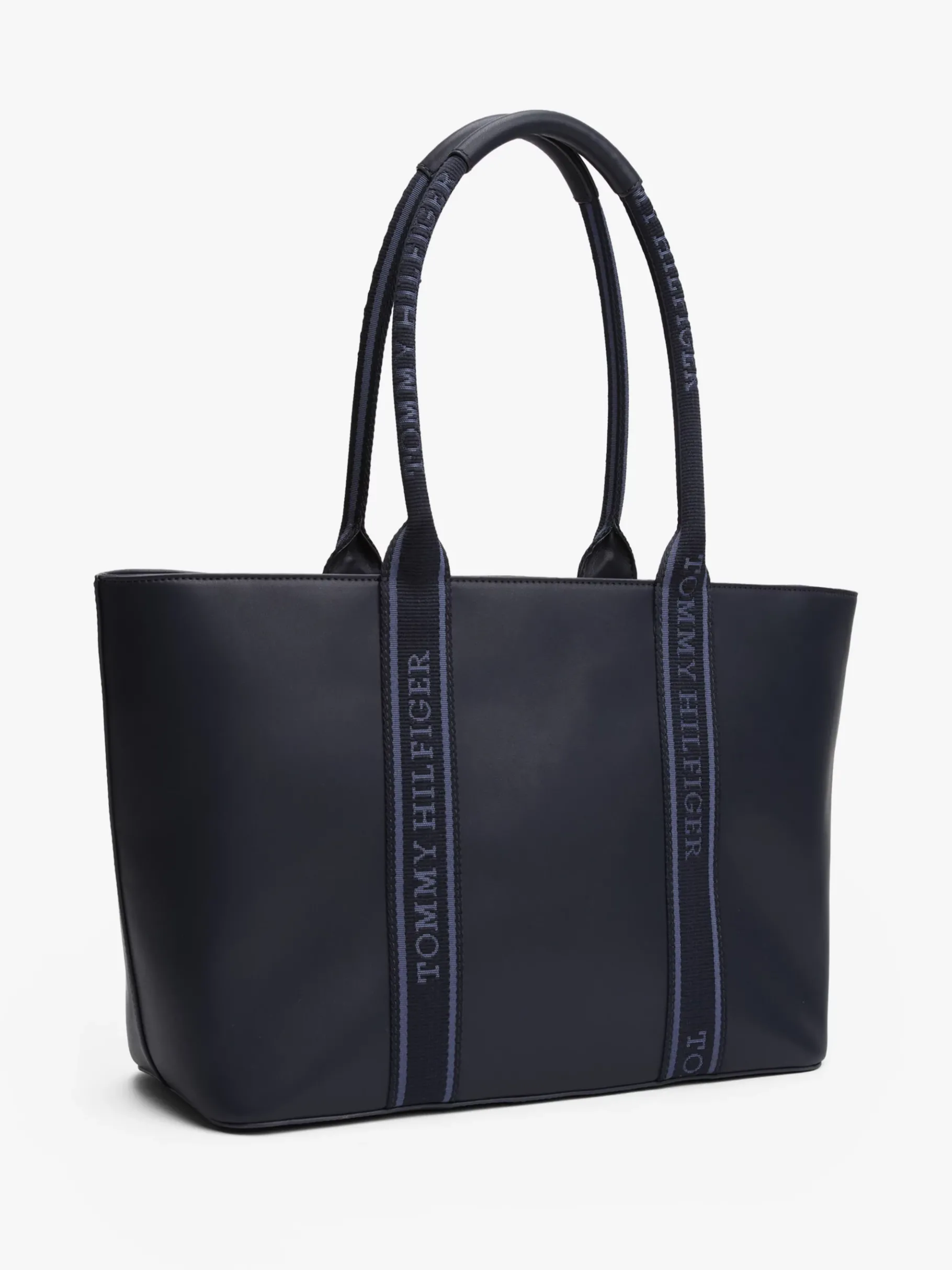 Tommy Hilfiger Tote-Bag mit Logo-Tape SPACE BLUE Best Sale