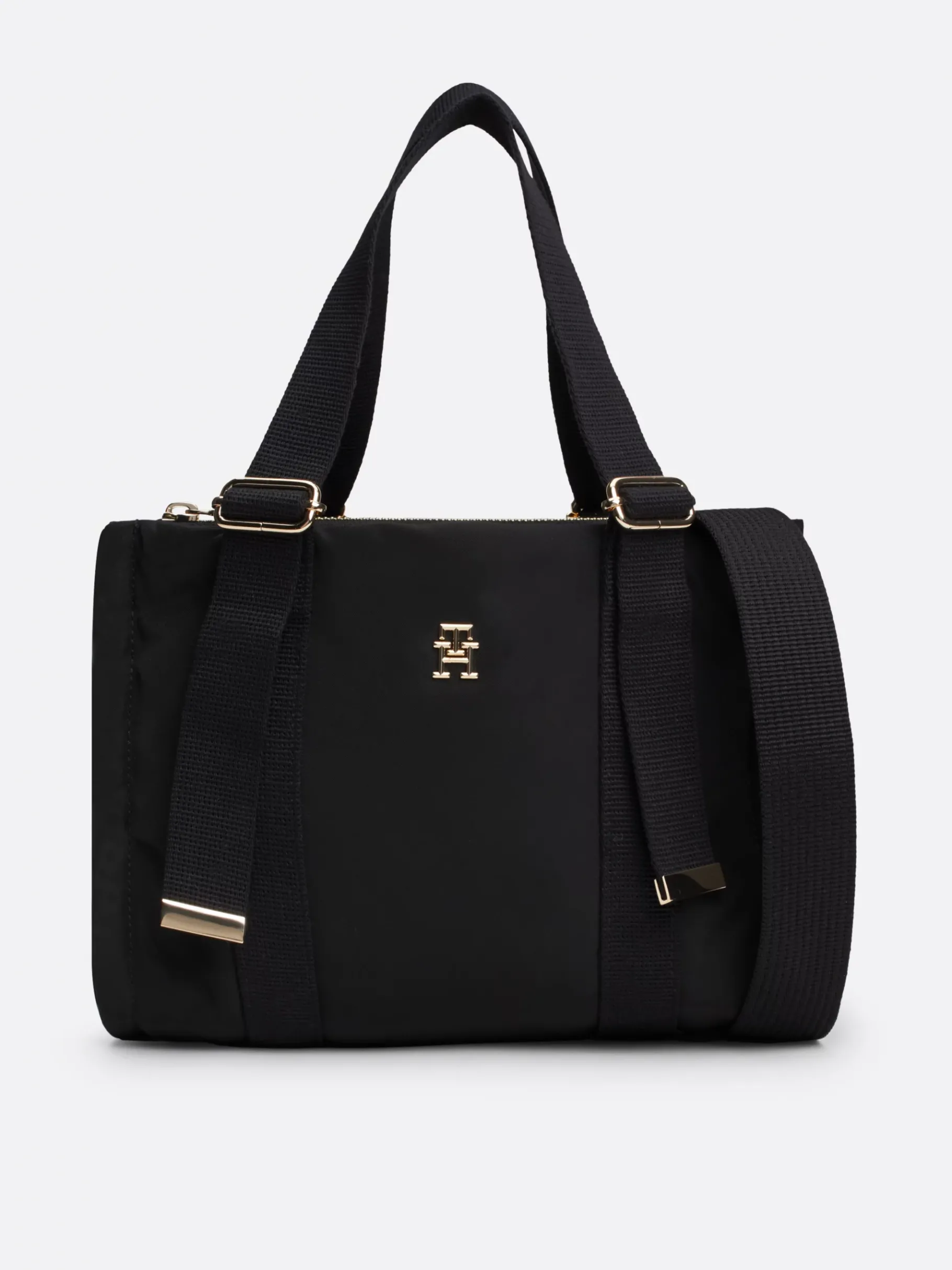 Tommy Hilfiger Tote-Bag mit TH-Monogramm BLACK Best